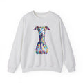 Italian Greyhound Sweatshirt | Living Work of Art Collection | Pointillism Style