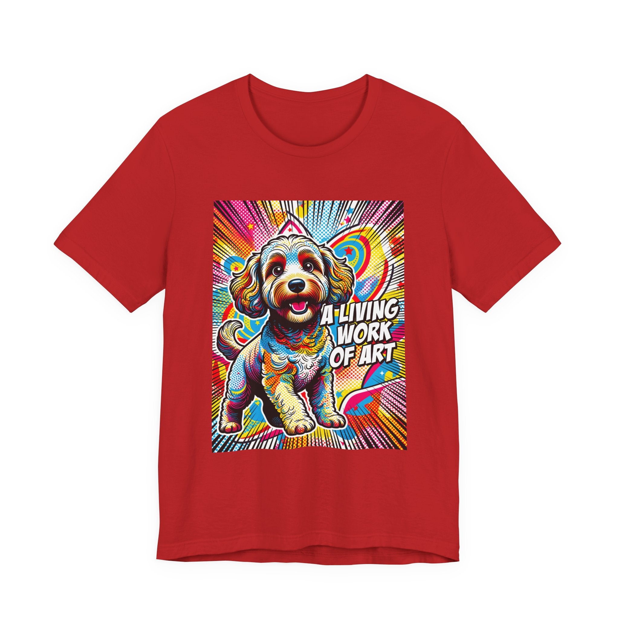 Schnoodle T Shirt | Living Work of Art Collection | Pop Art
