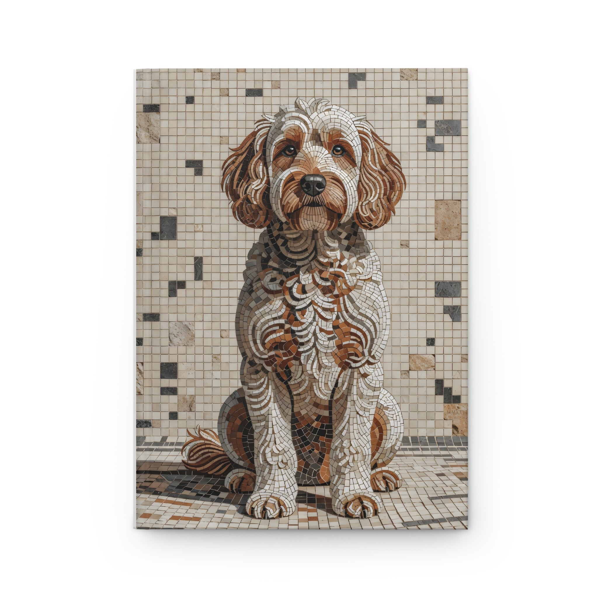 Schnoodle Notebook | Living Work of Art Collection | Mosaic Style