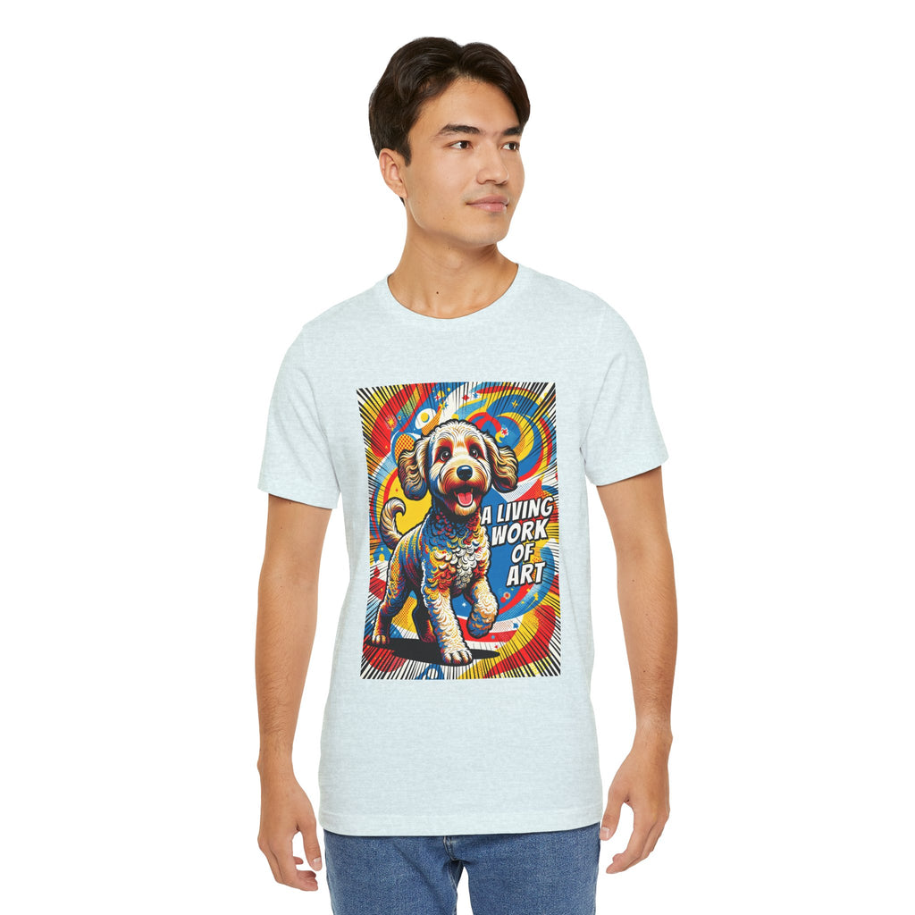 Labradoodle T Shirt | A Living Work of Art Collection | Pop Art