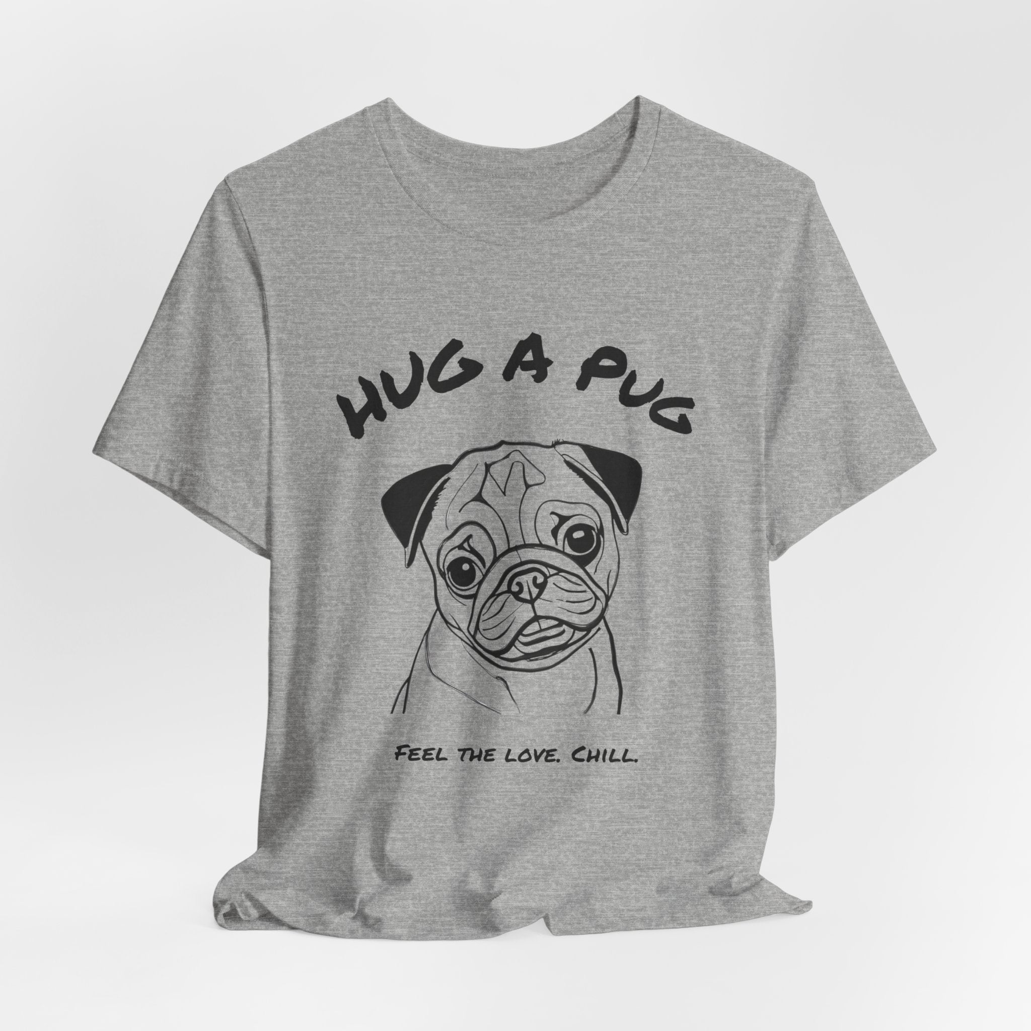 Pug T Shirt | Hug a Pug