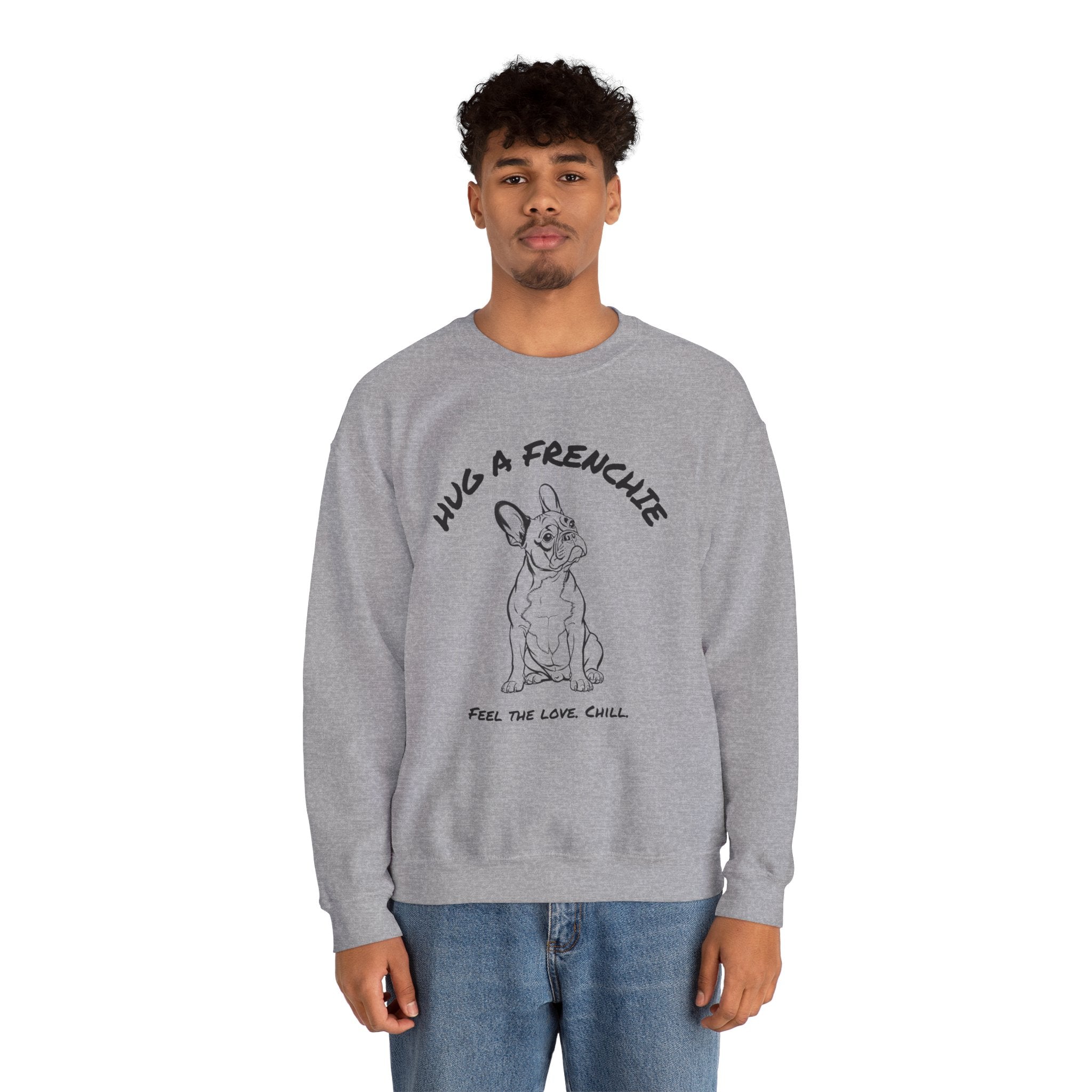 French Bulldog Sweatshirt | Hug A Frenchie