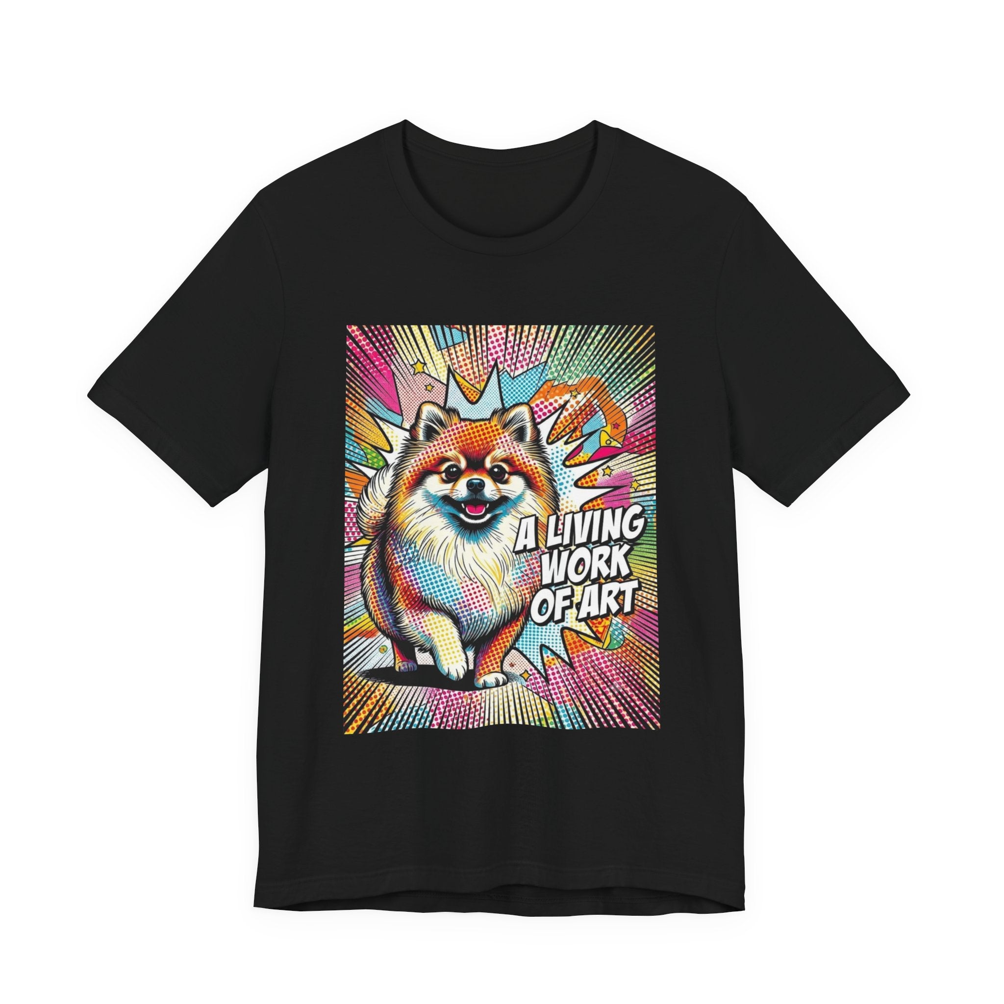 Pomeranien T Shirt | Living Work of Art Collection | Pop Art