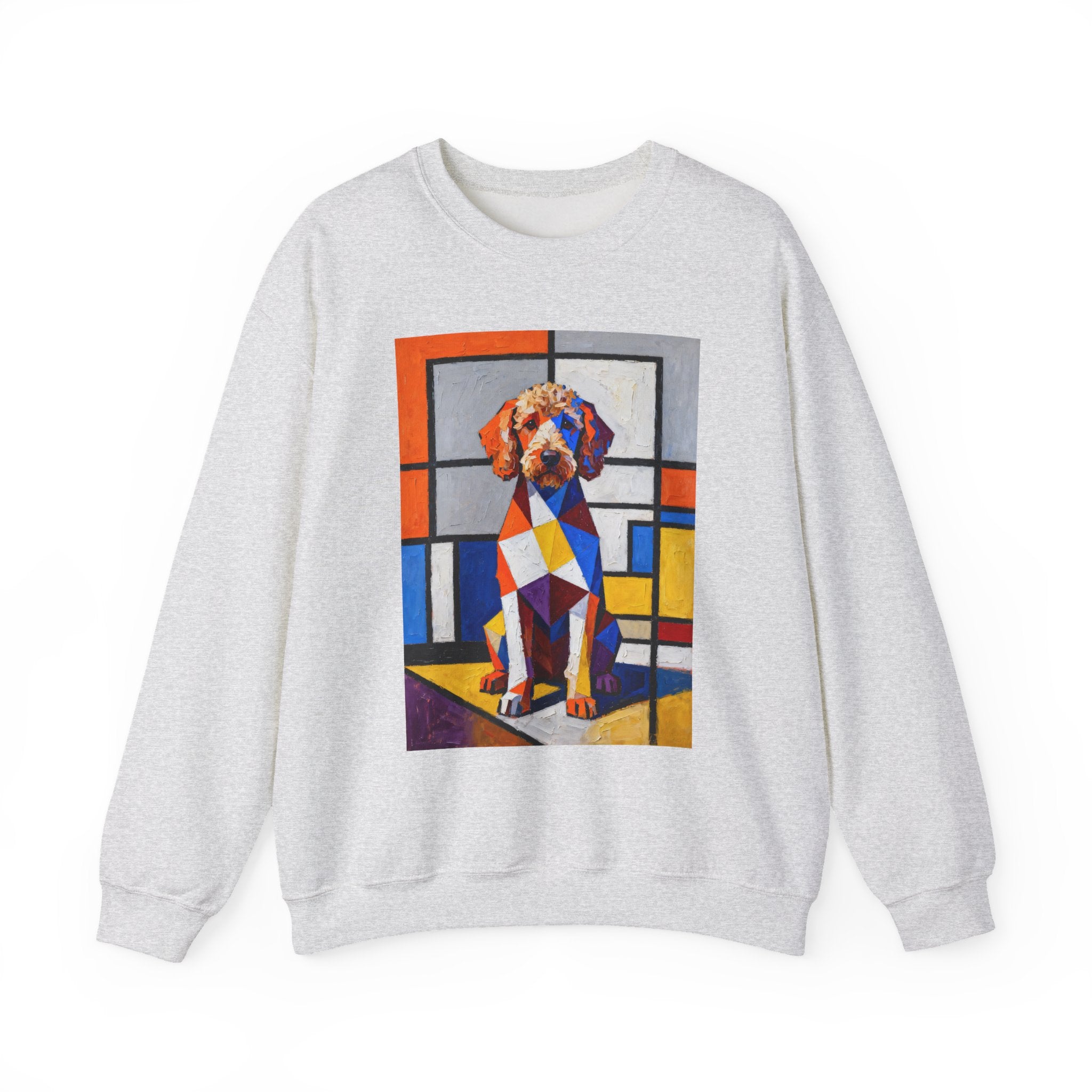 Labradoodle Sweatshirt | Living Work of Art Collection | Cubist Style