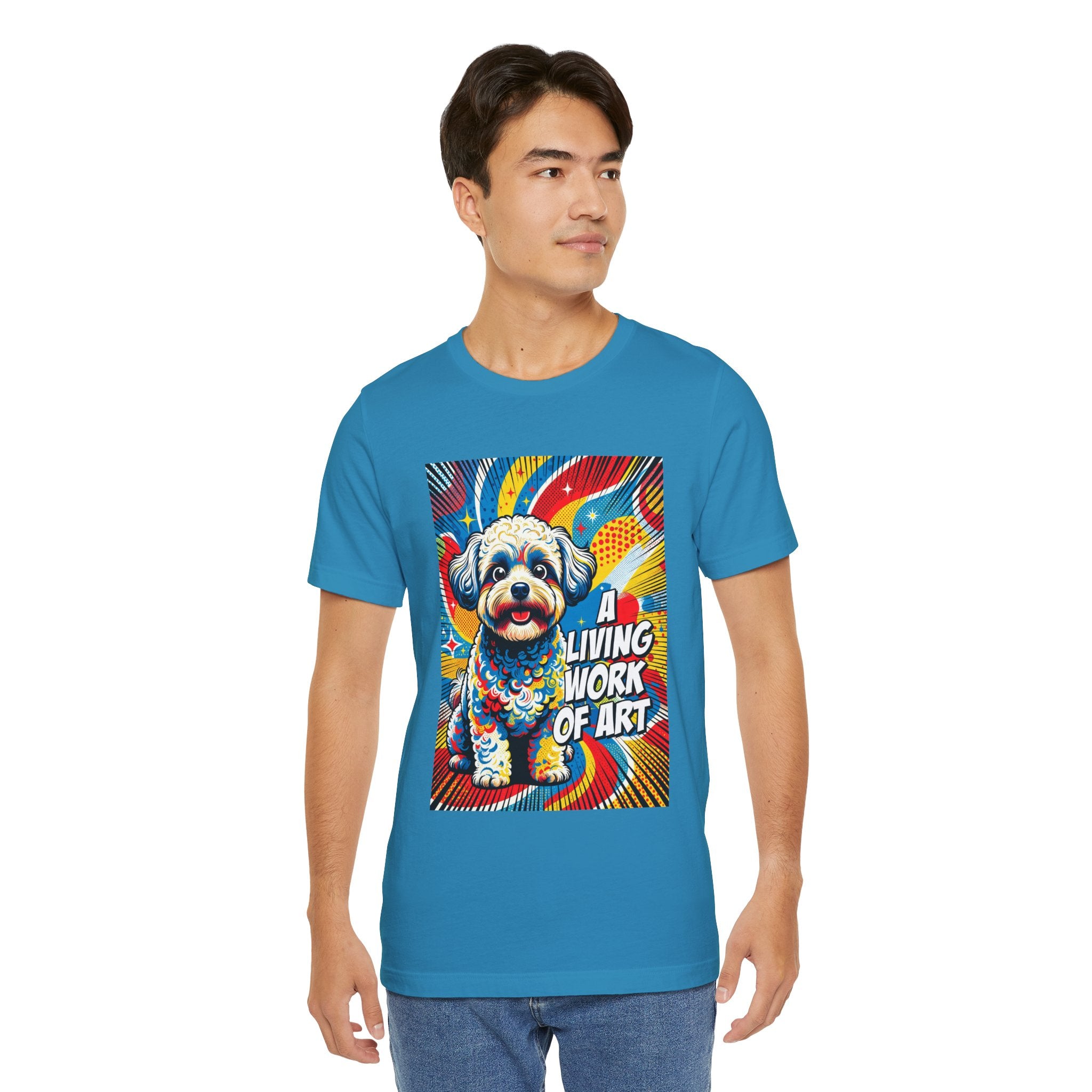 Shih-Poo T Shirt | Living Work of Art Collection | Pop Art