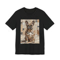 French Bulldog T Shirt | Living Work of Art Collection | Mosaic Style