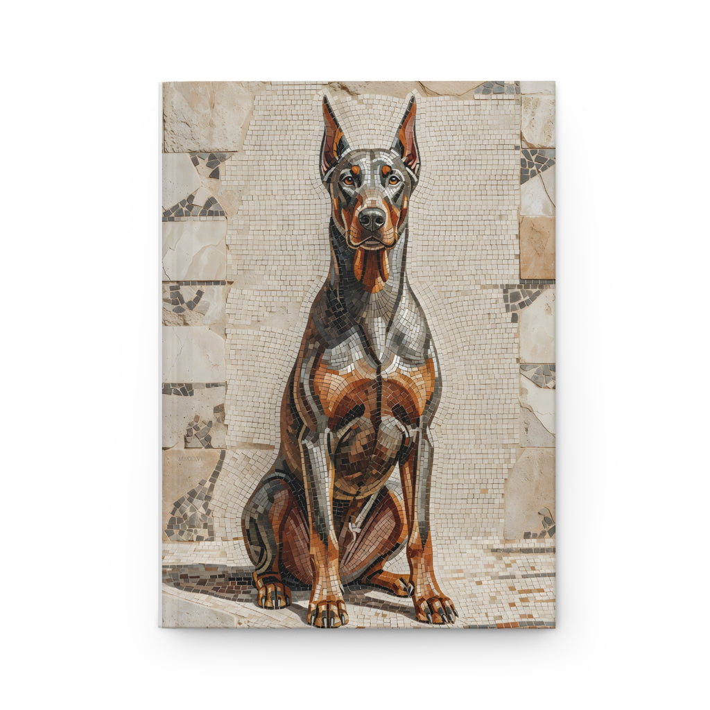 Doberman Pinscher Notebook | Living Work of Art Collection | Mosaic Style