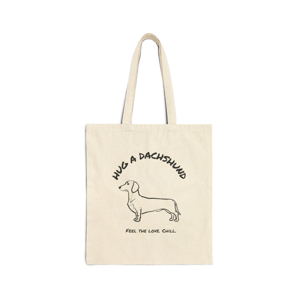 Dachshund Tote Bag | Hug a Dachshund