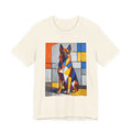 German Shepherd T Shirt | Living Work of Art Collection | Cubist Style