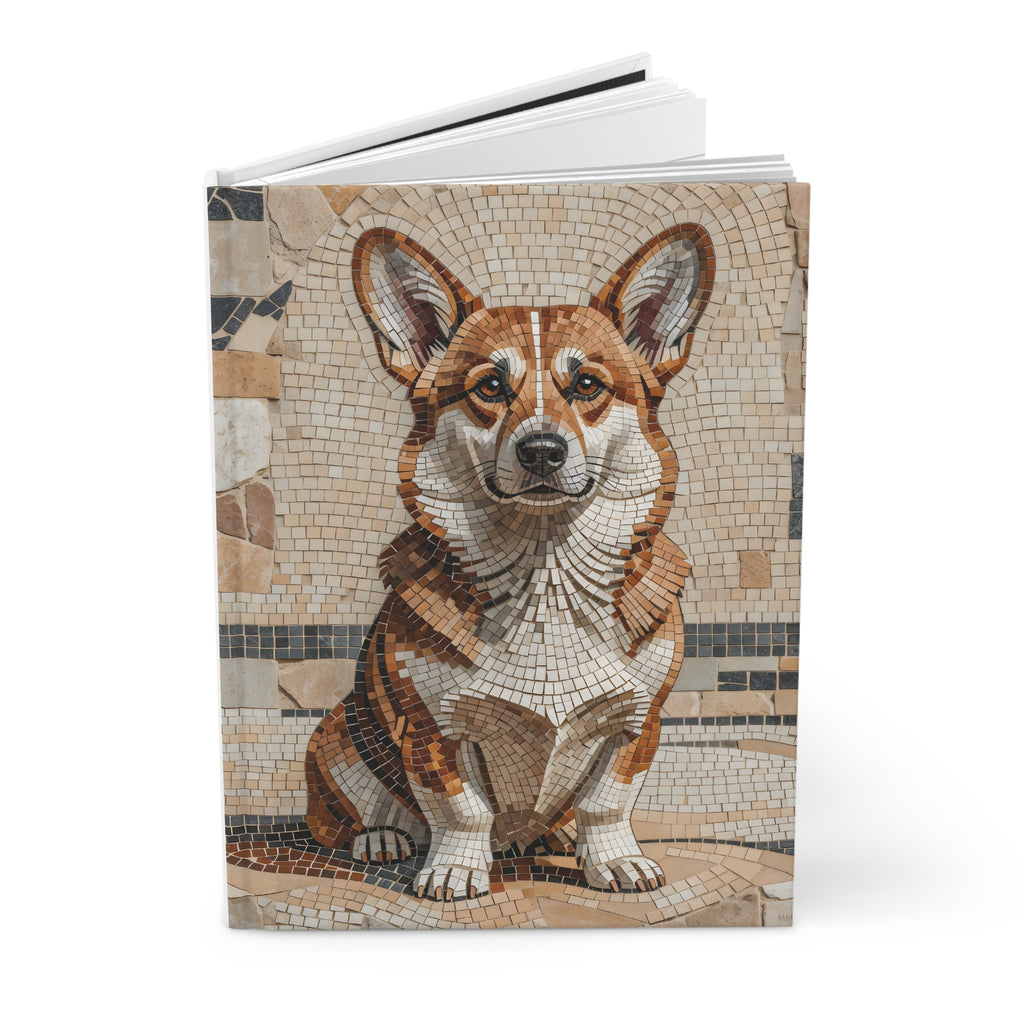 Corgi Notebook | Living Work of Art Collection | Mosaic Style