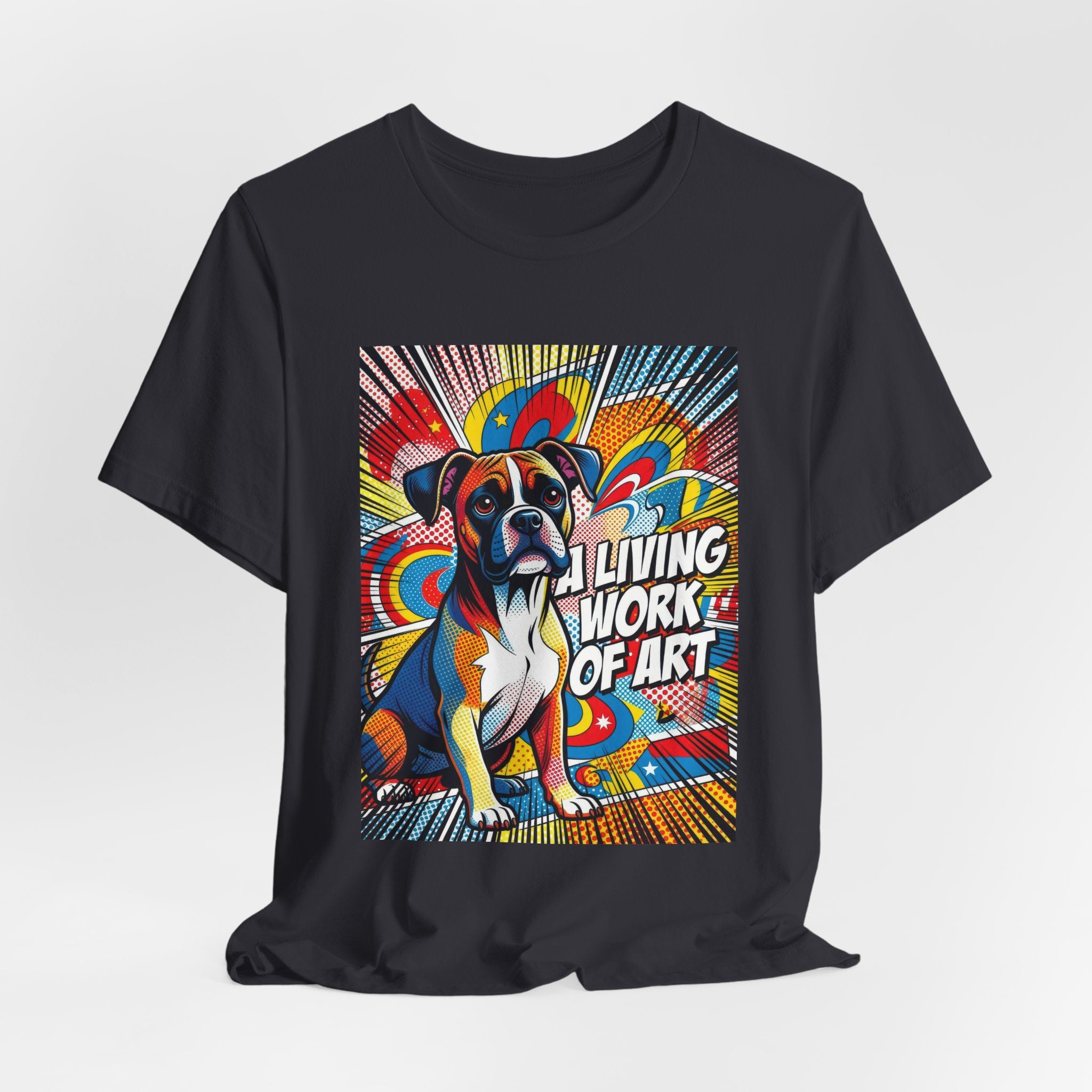 Boxer T Shirt | Living Work of Art Collection | Pop Art