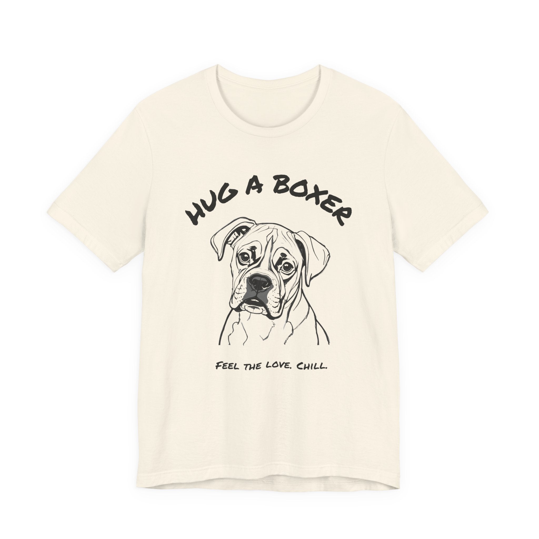 Boxer T Shirt | Hug a Boxer