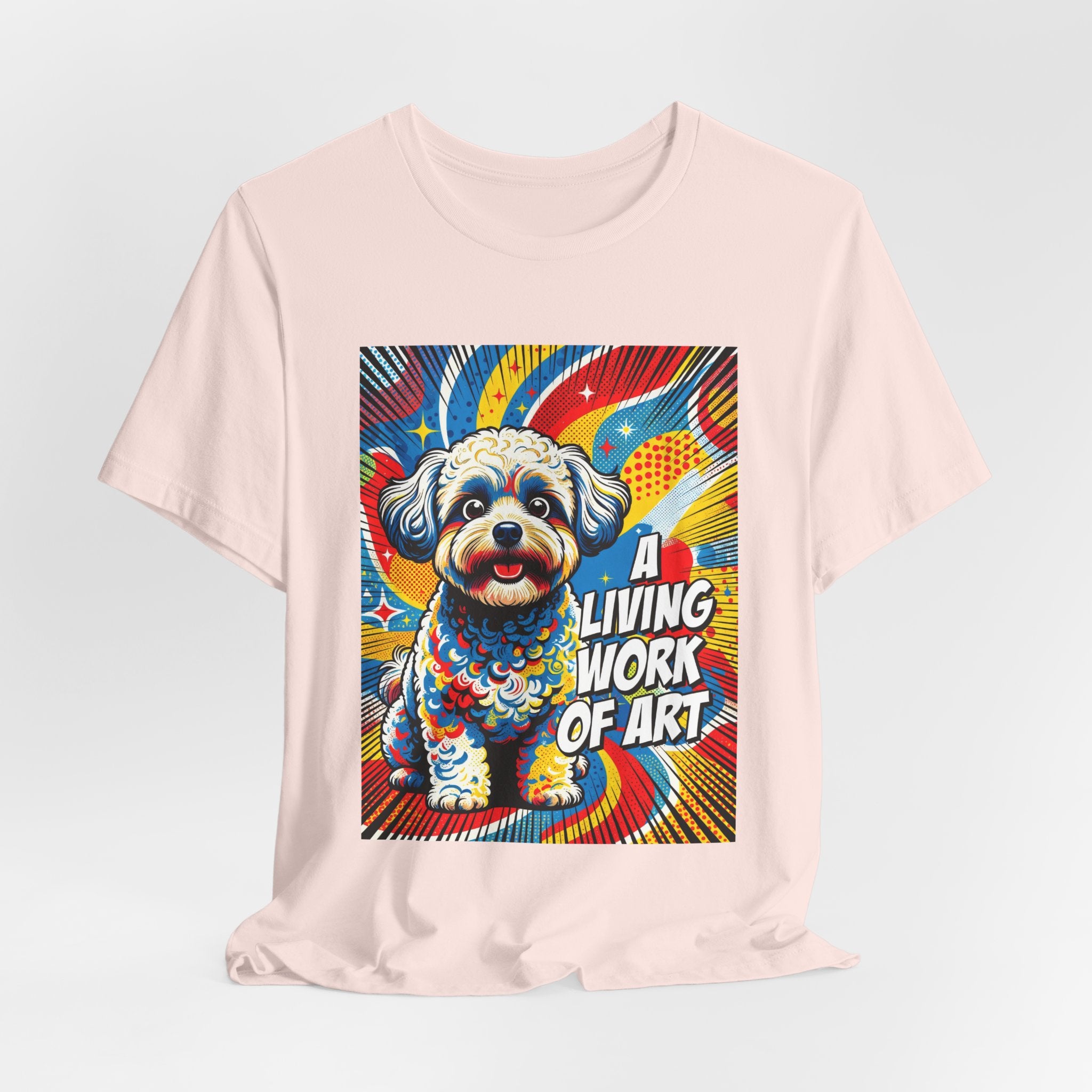 Shih-Poo T Shirt | Living Work of Art Collection | Pop Art