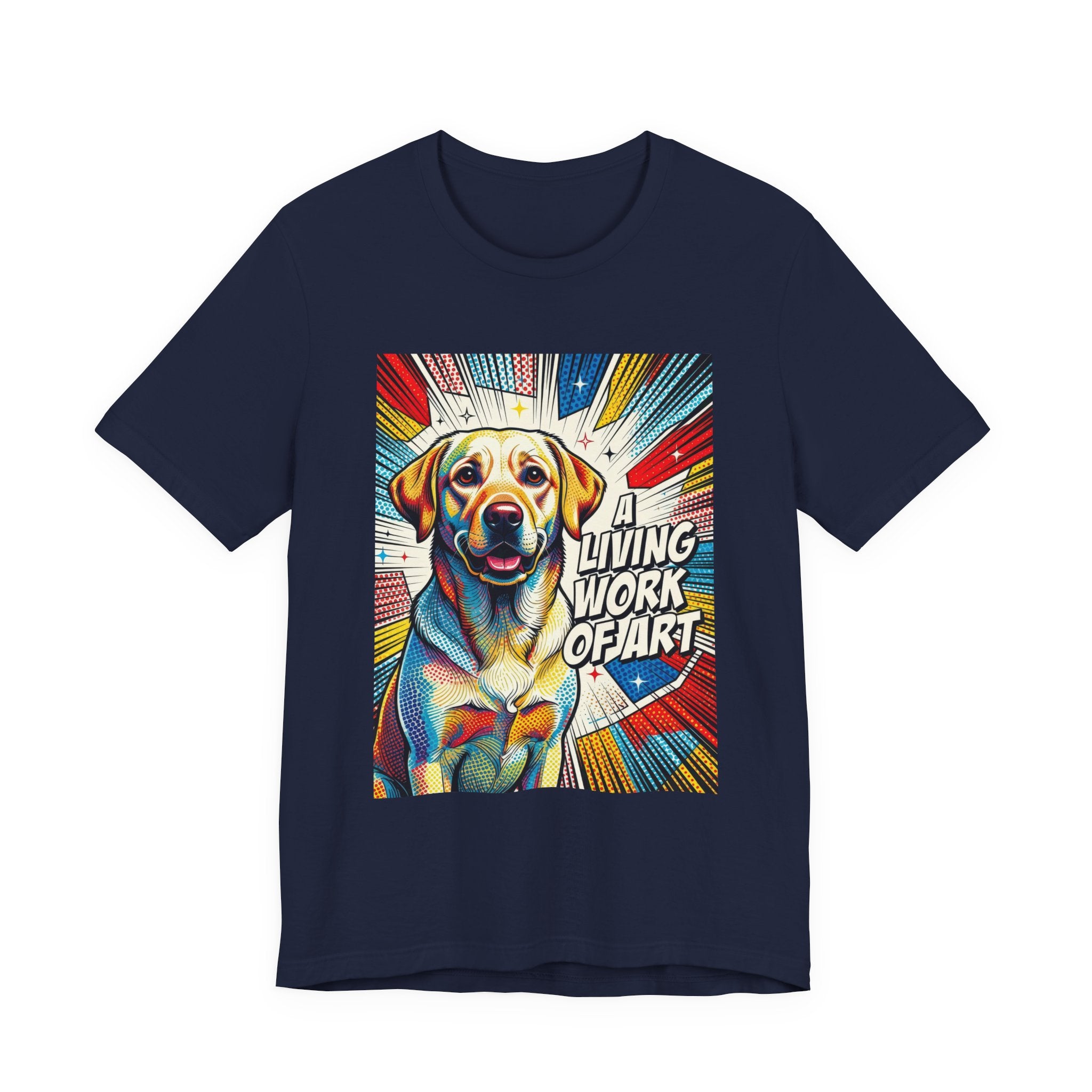 Labrador Retriever T Shirt | A Living Work of Art Collection | Pop Art