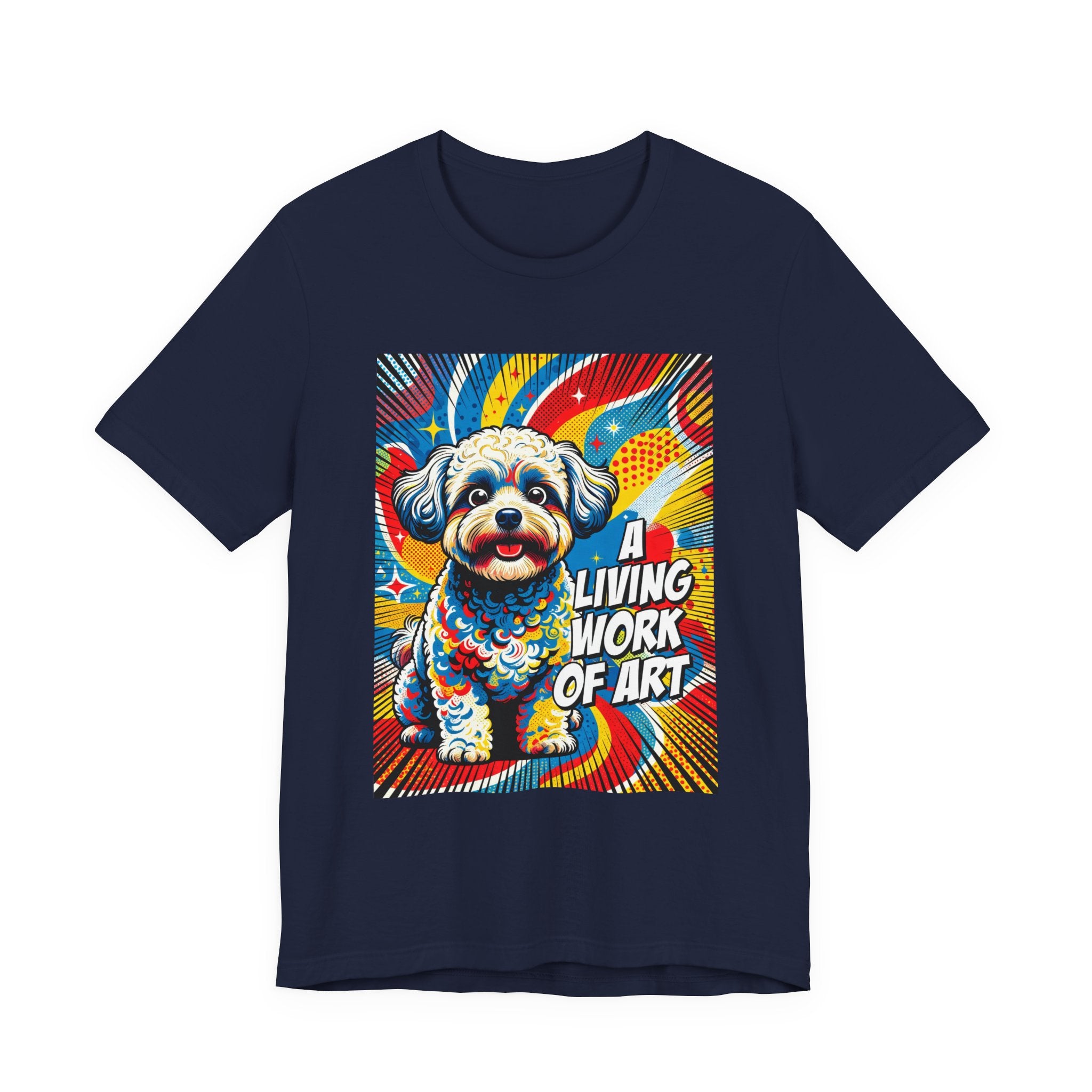 Shih-Poo T Shirt | Living Work of Art Collection | Pop Art