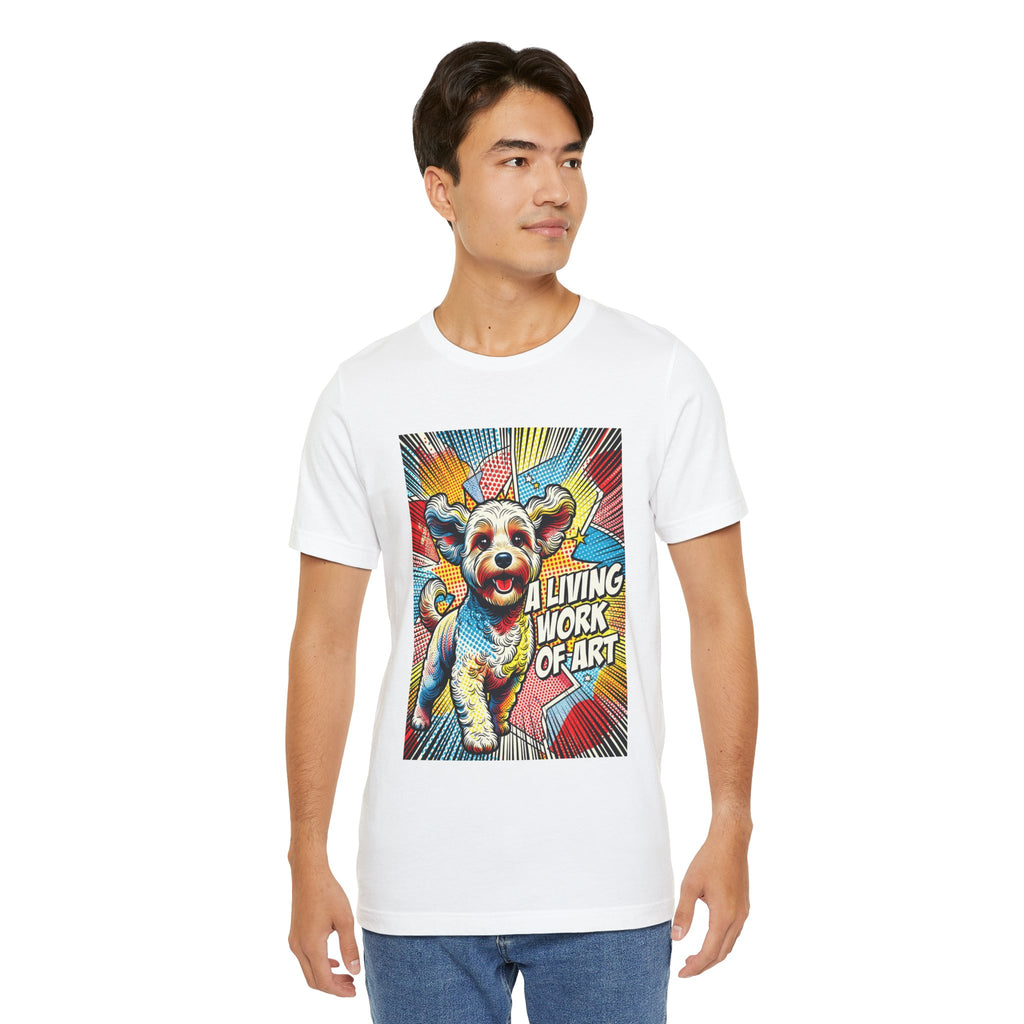 Cockapoo T Shirt | Living Work of Art Collection | Pop Art