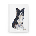 Border Collie Notebook | Living Work of Art Collection | Pointillism Style
