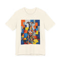 Italian Greyhound T Shirt | Living Work of Art Collection | Cubist Style