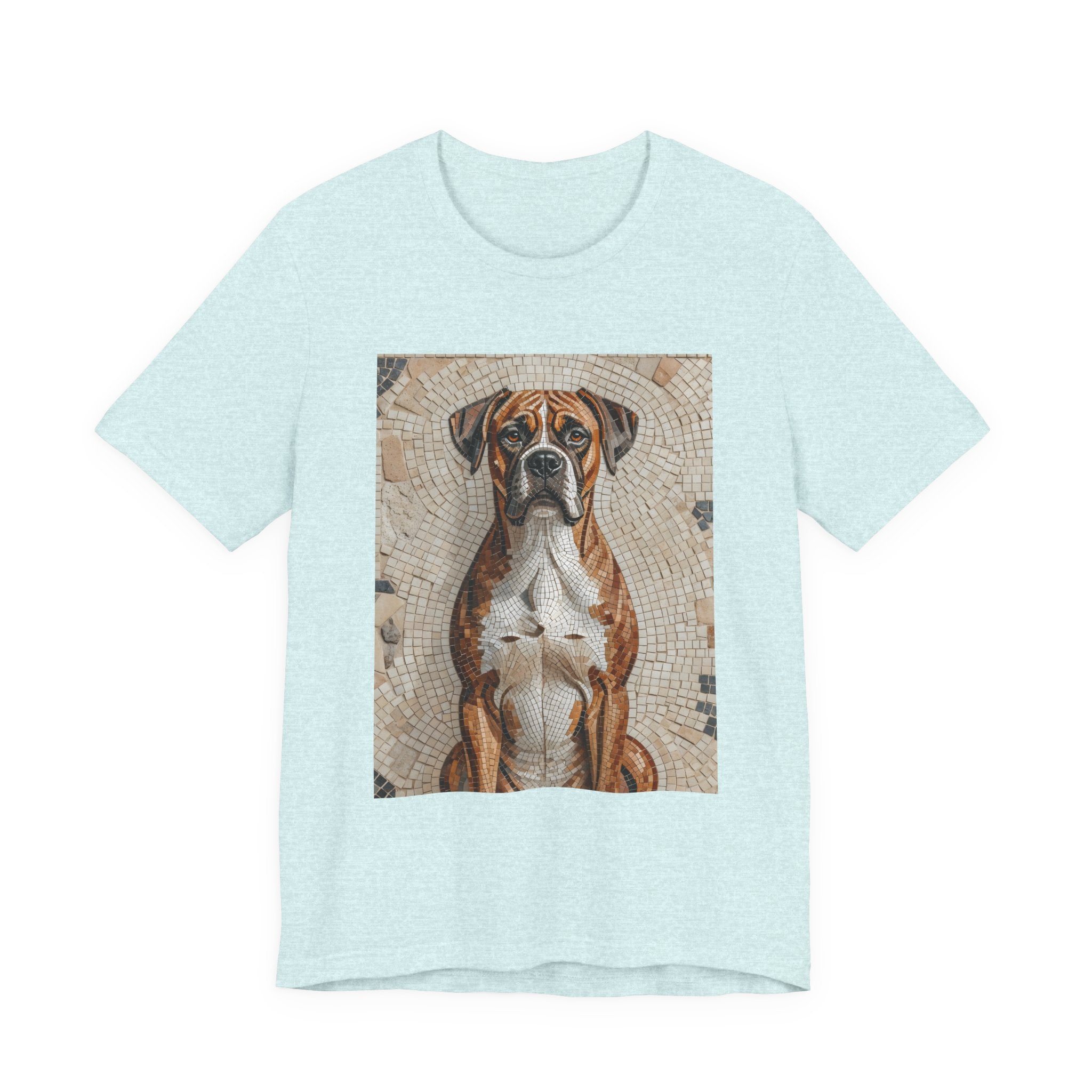 Boxer T Shirt | Living Work of Art Collection | Mosaic Style