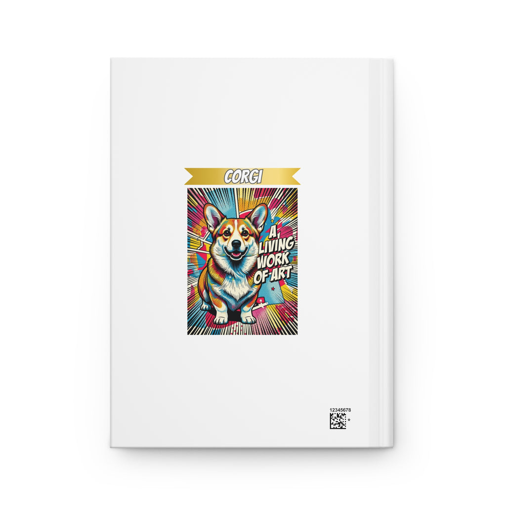 Pembroke Corgi Notebook | Living Work of Art Collection | Pop Art
