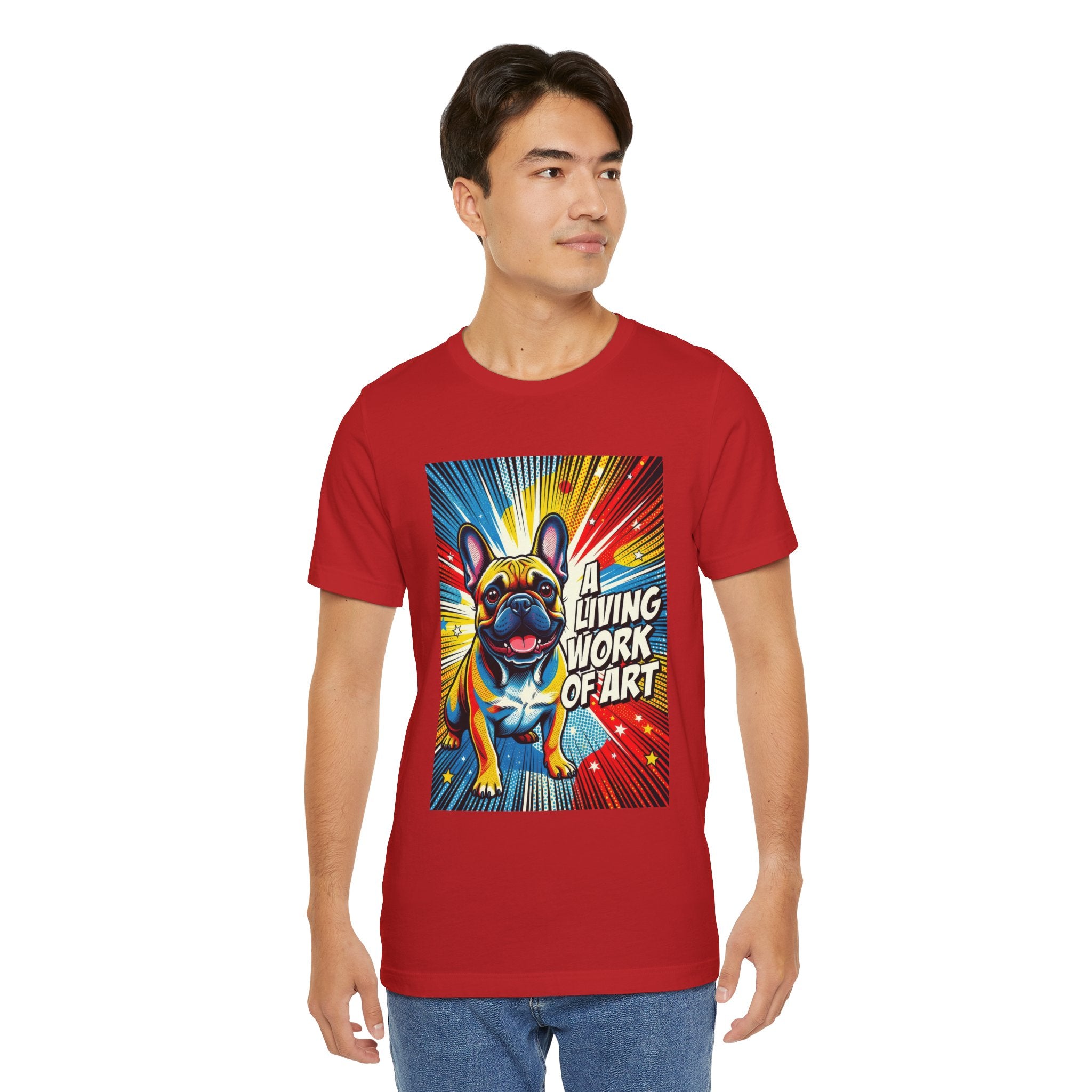 French Bulldog T Shirt | Living Work of Art Collection | Pop Art