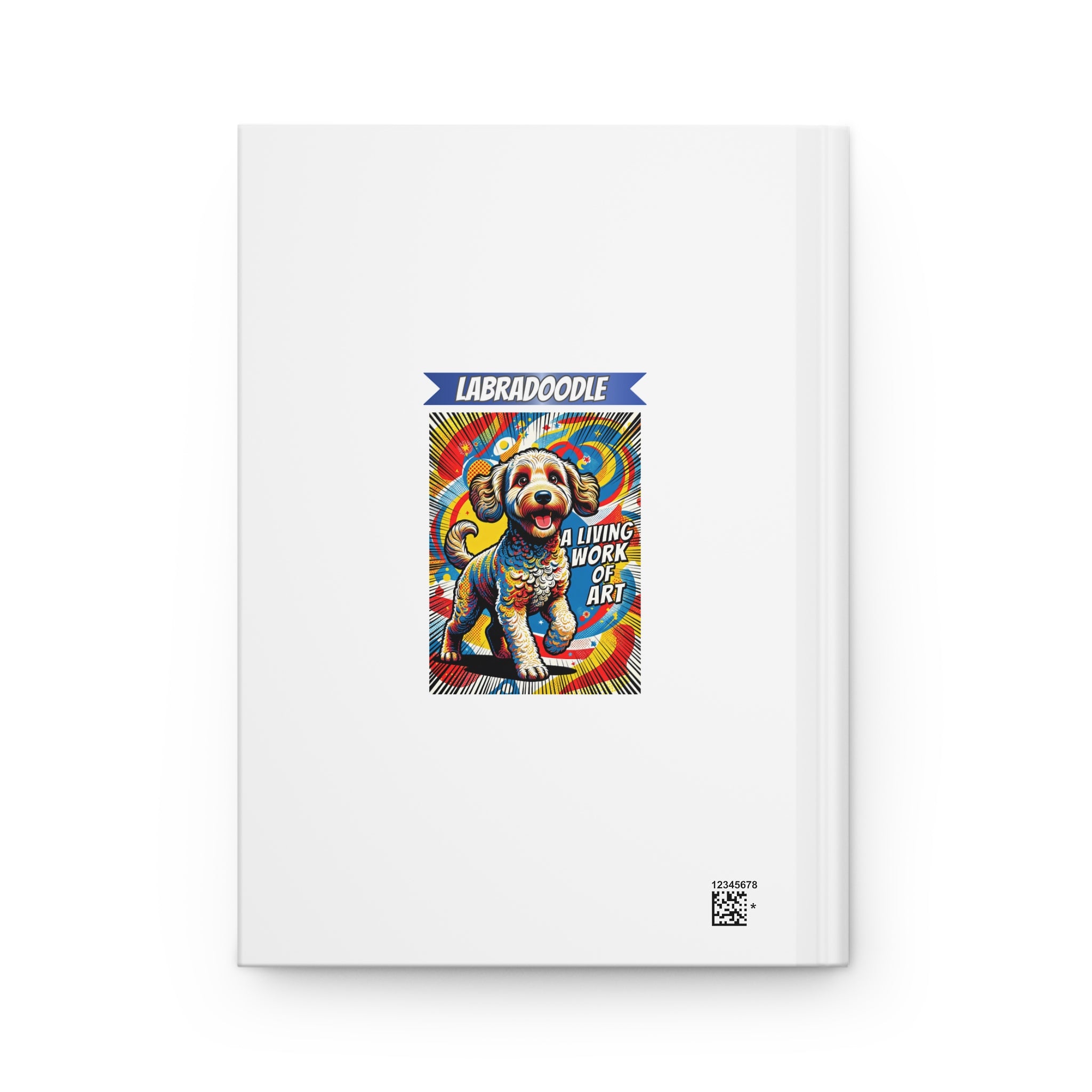 Labradoodle Notebook | Living Work of Art Collection | Pop Art