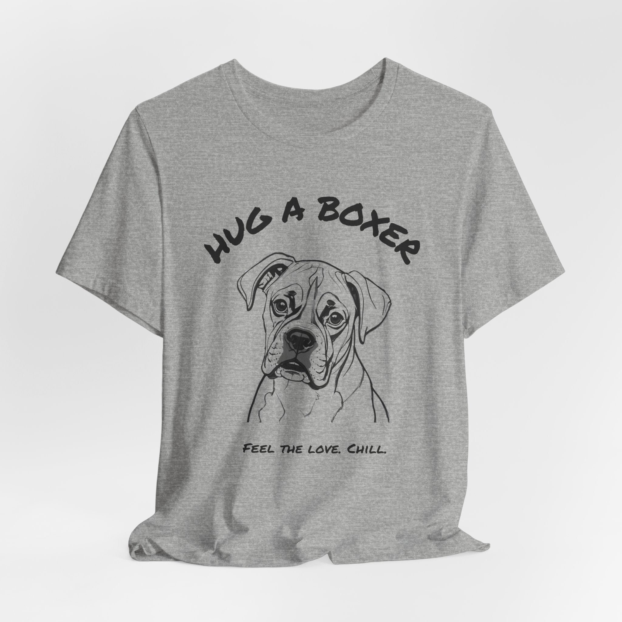 Boxer T Shirt | Hug a Boxer