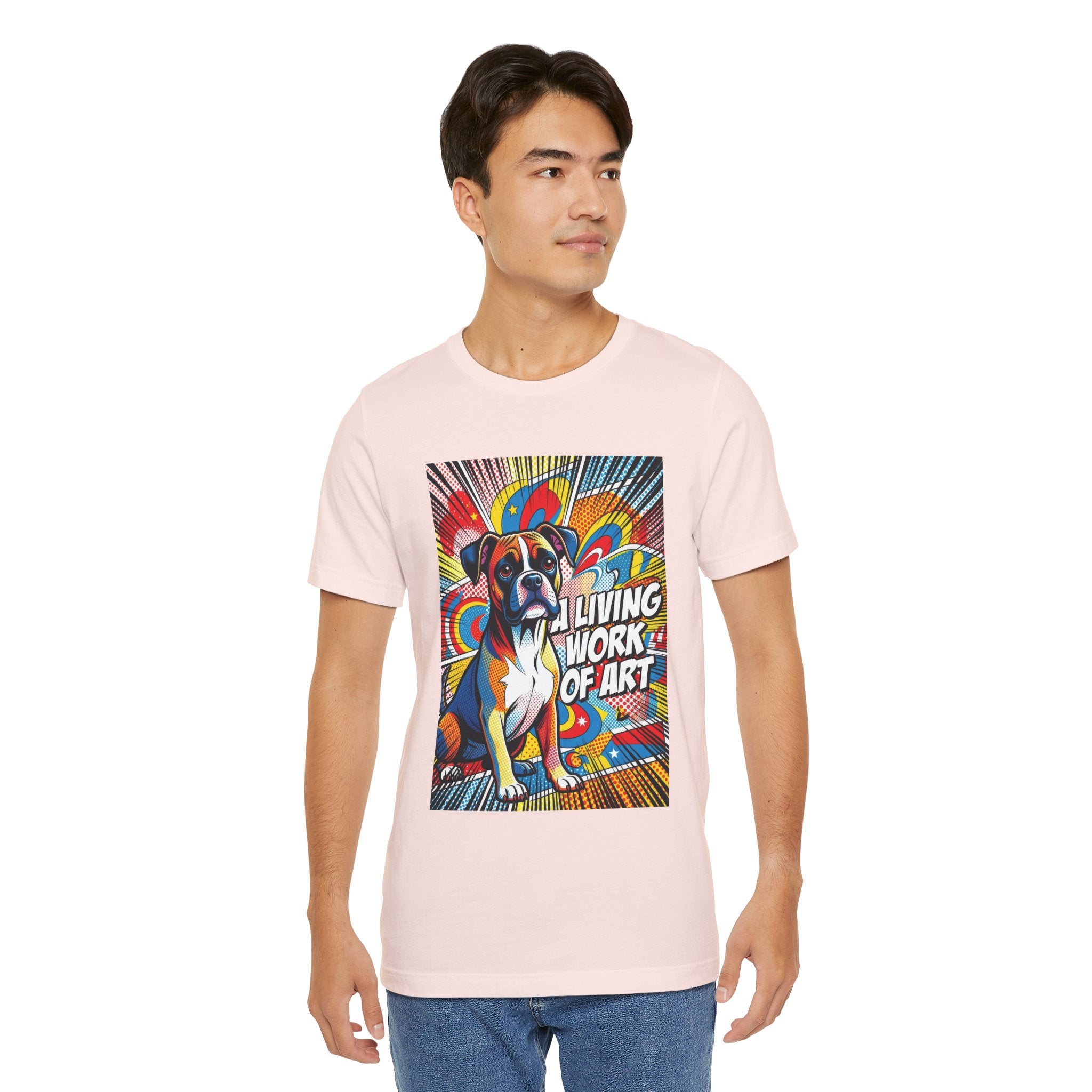 Boxer T Shirt | Living Work of Art Collection | Pop Art