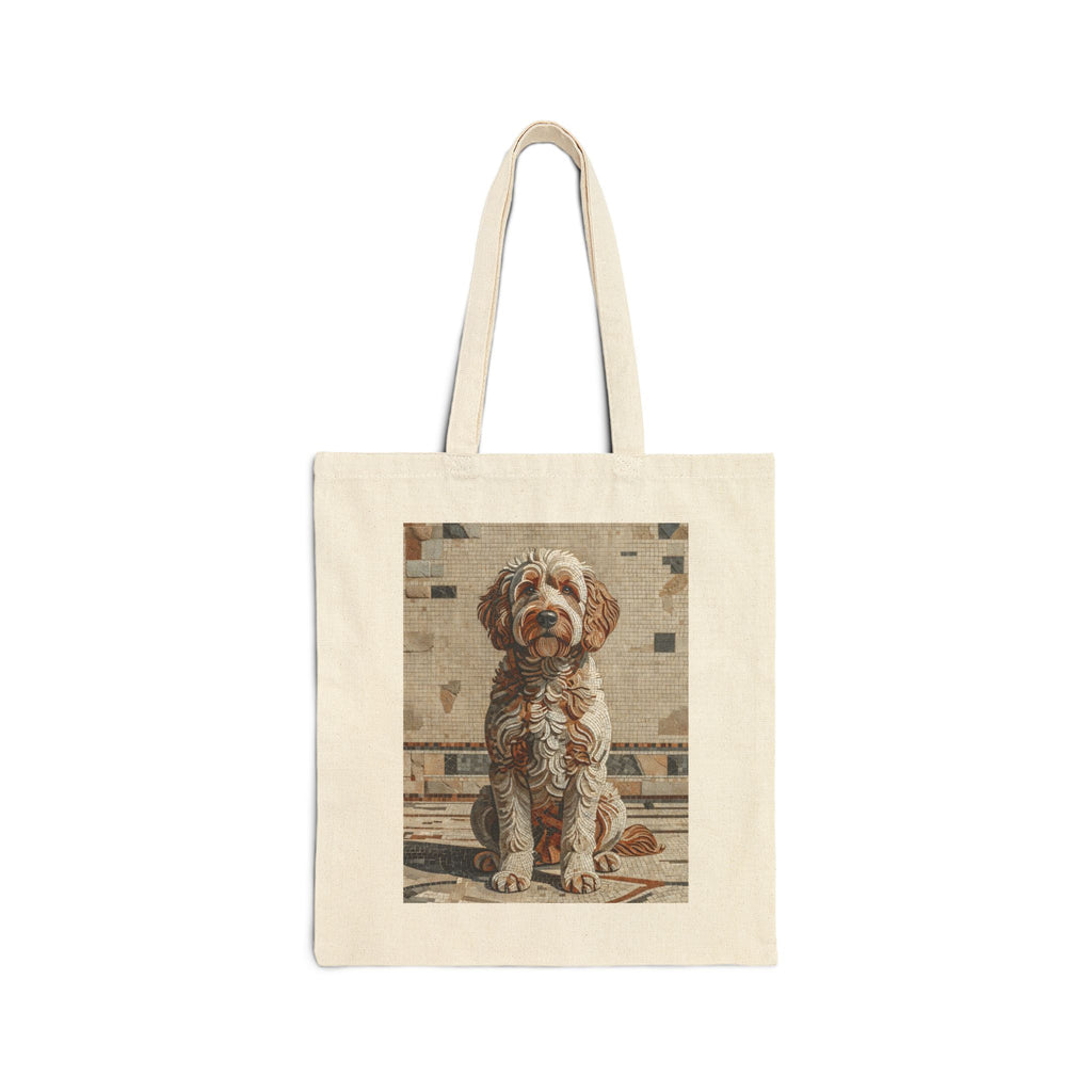Labradoodle Tote Bag | Living Work of Art Collection | Mosaic Style