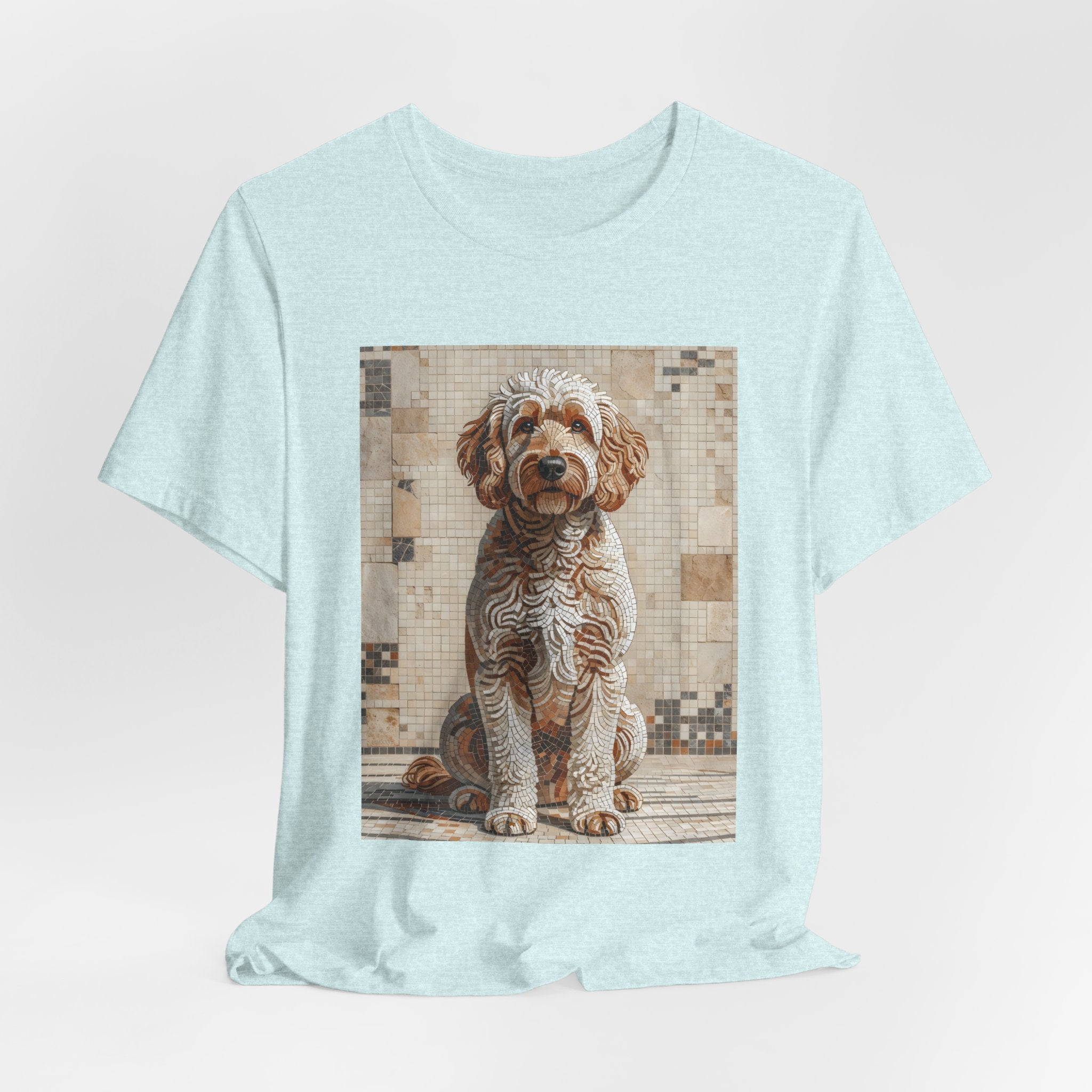 Goldendoodle T Shirt | Living Work of Art Collection | Mosaic Style