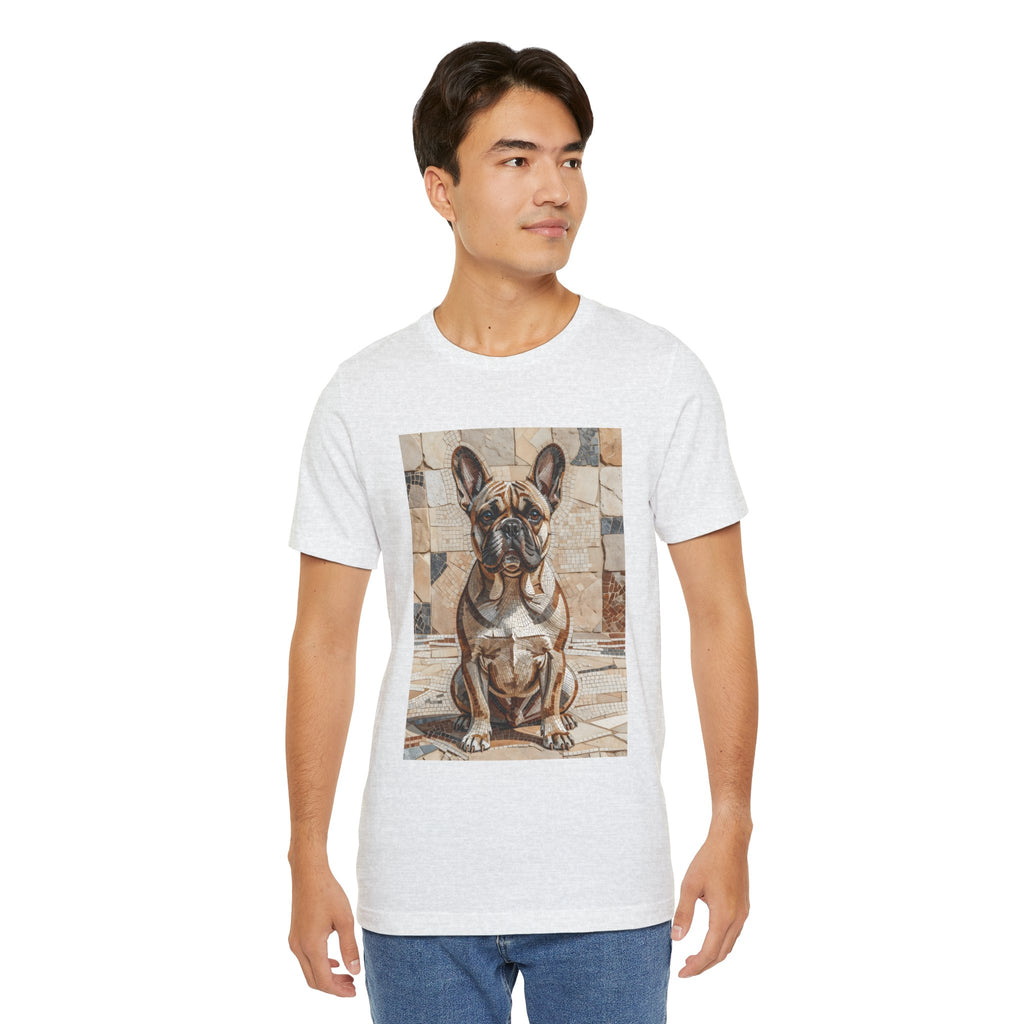 French Bulldog T Shirt | Living Work of Art Collection | Mosaic Style