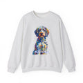 Labradoodle Sweatshirt | Living Work of Art Collection | Pointillism Style