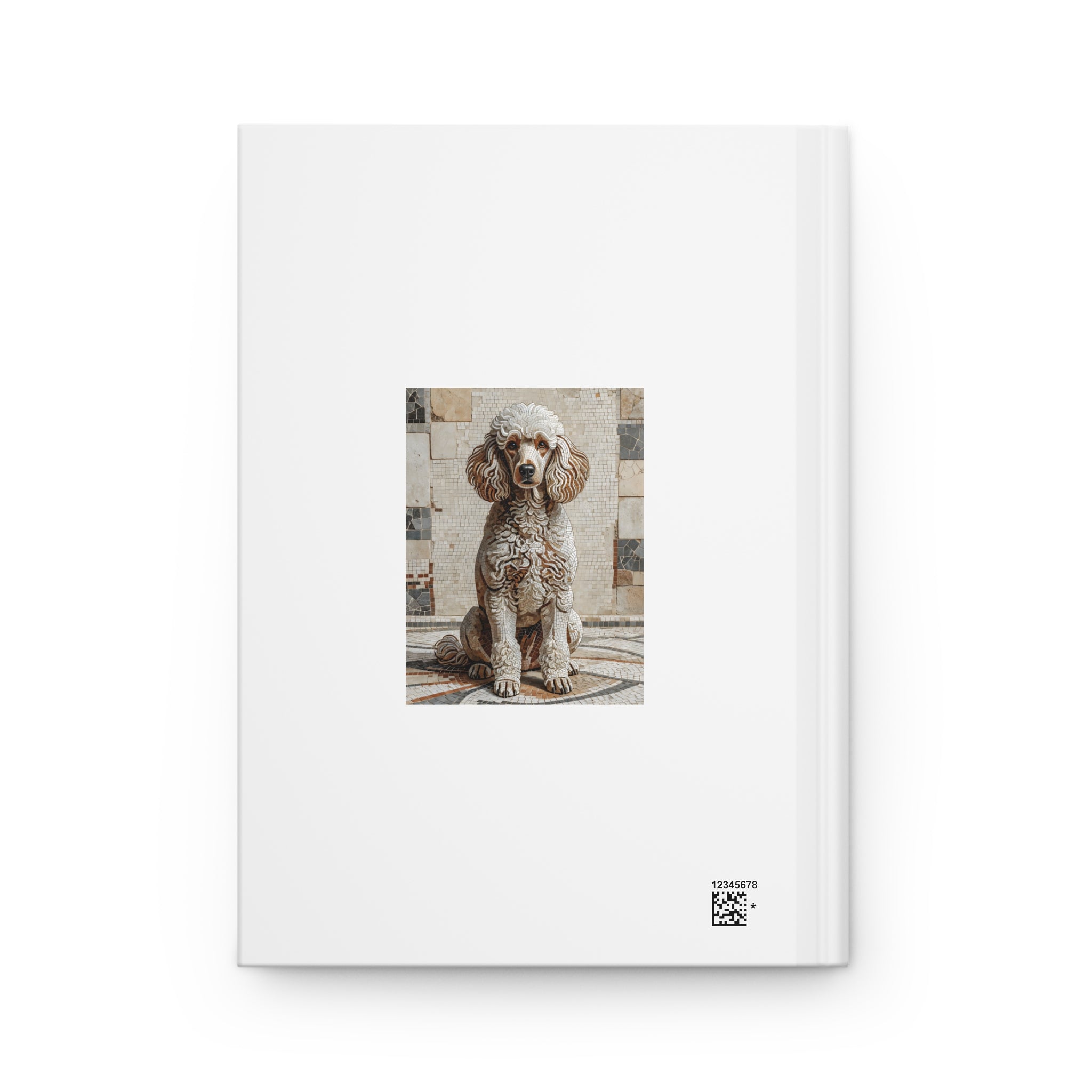 Poodle Notebook | Living Work of Art Collection | Mosaic Style