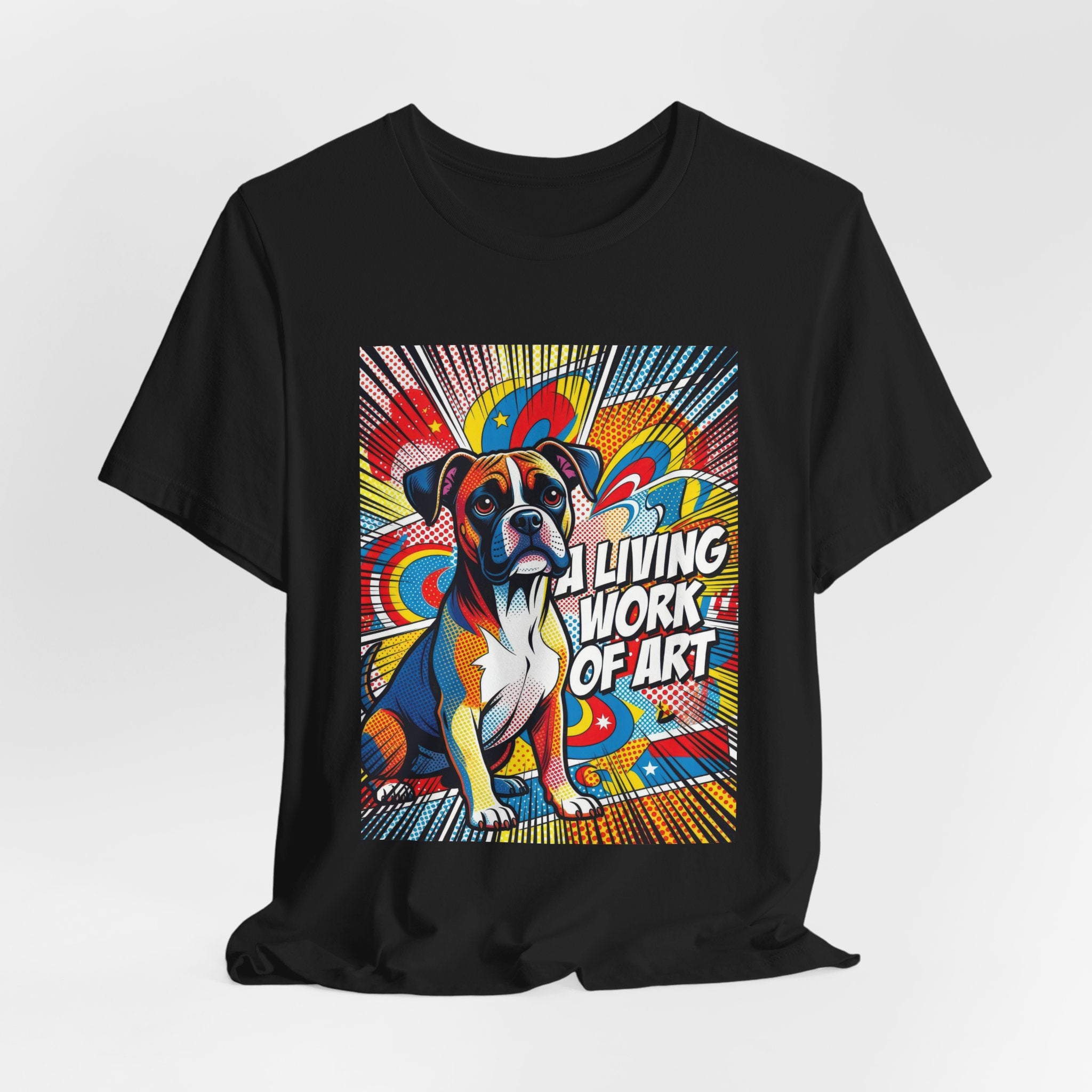 Boxer T Shirt | Living Work of Art Collection | Pop Art