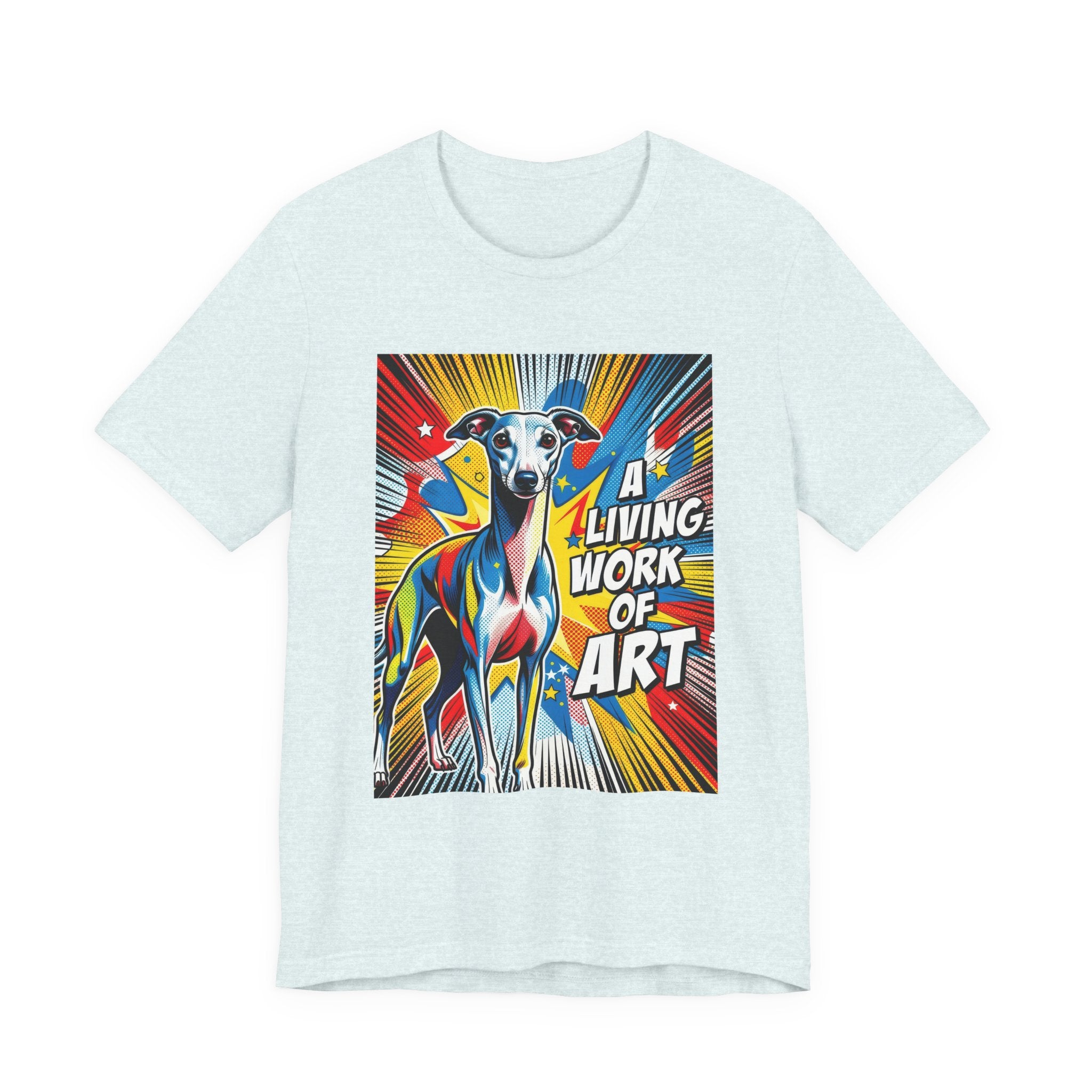 Italian Greyhound T Shirt | Living Work of Art Collection | Pop Art