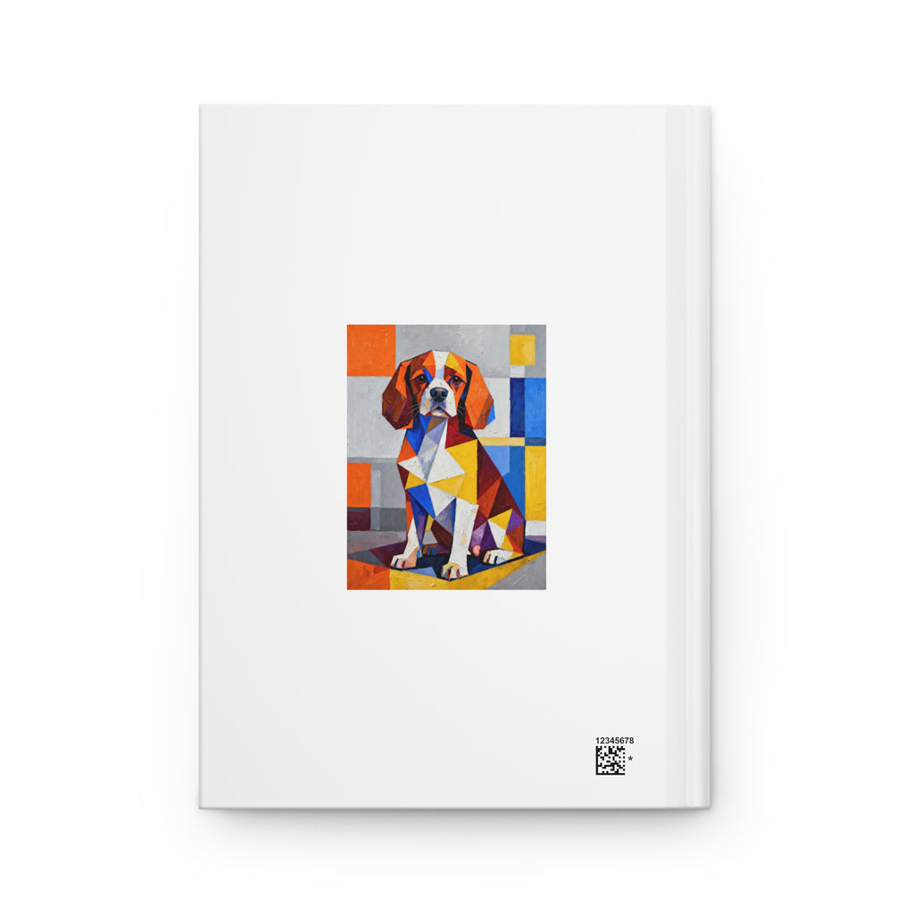 Cavalier King Charles Spaniel Notebook | Living Work of Art Collection | Cubist Style