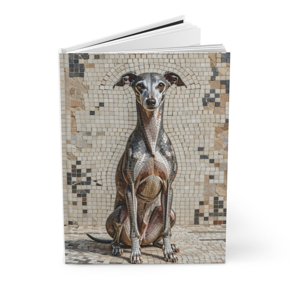 Italian Greyhound Notebook | Living Work of Art Collection | Mosaic Style