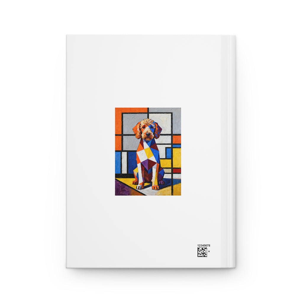 Labradoodle Notebook | Living Work of Art Collection | Cubist Style