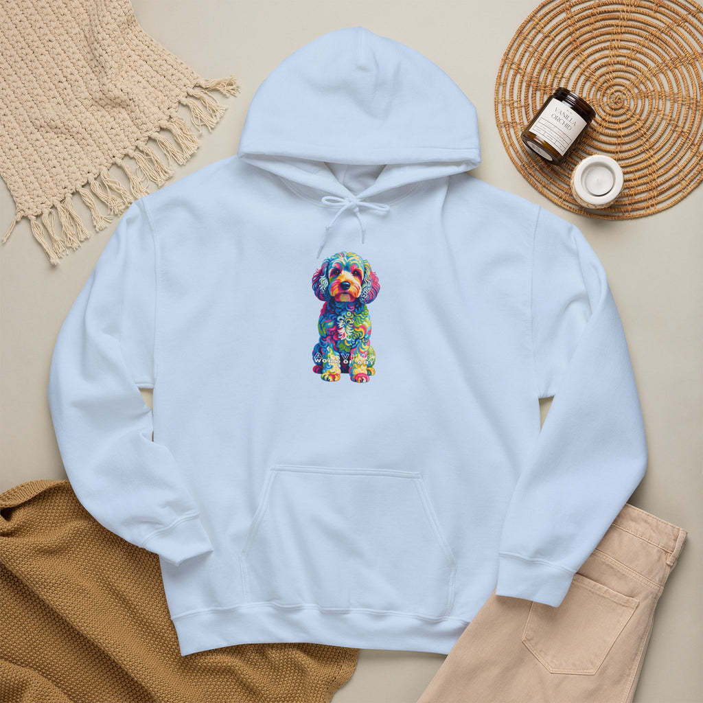 Cockapoo Hoodie | Living Work of Art Collection | Pointillism Style