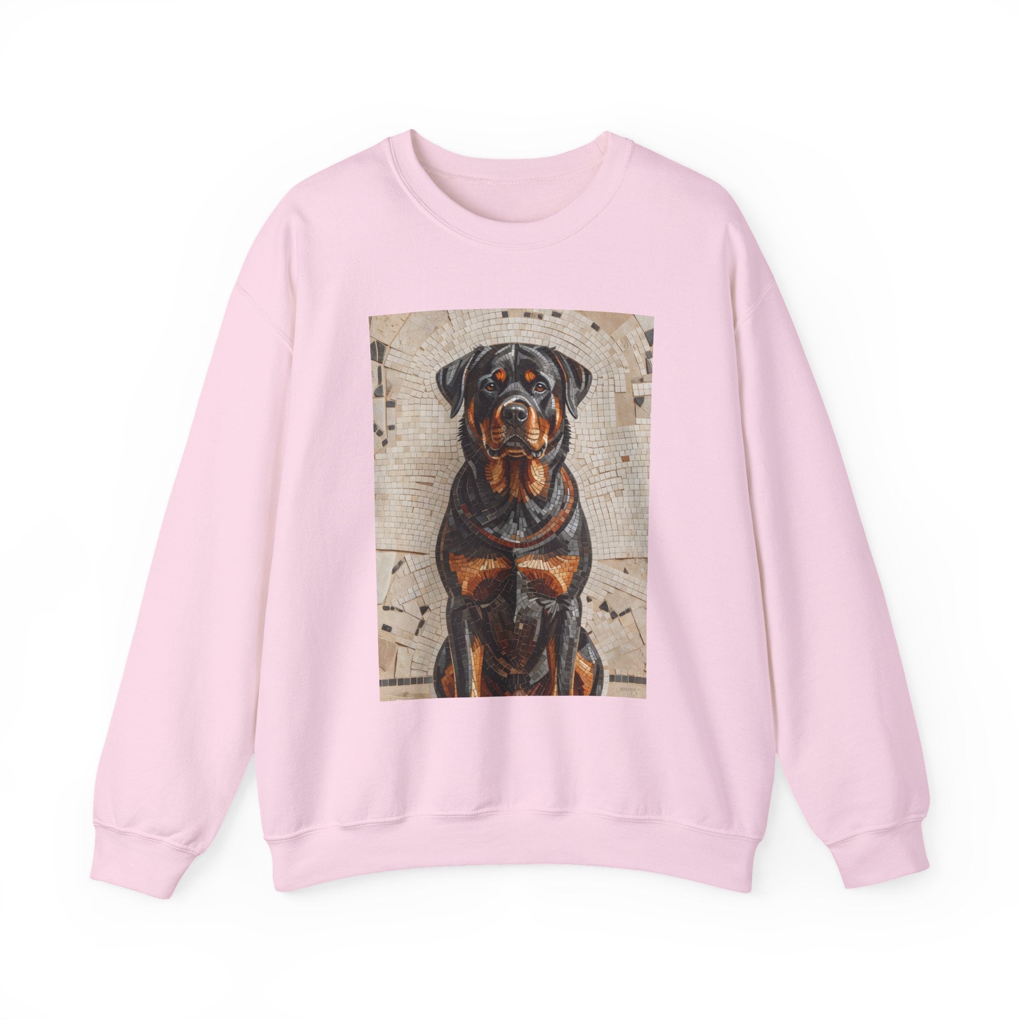 Rottweiler Sweatshirt | Living Work of Art Collection | Mosaic Style