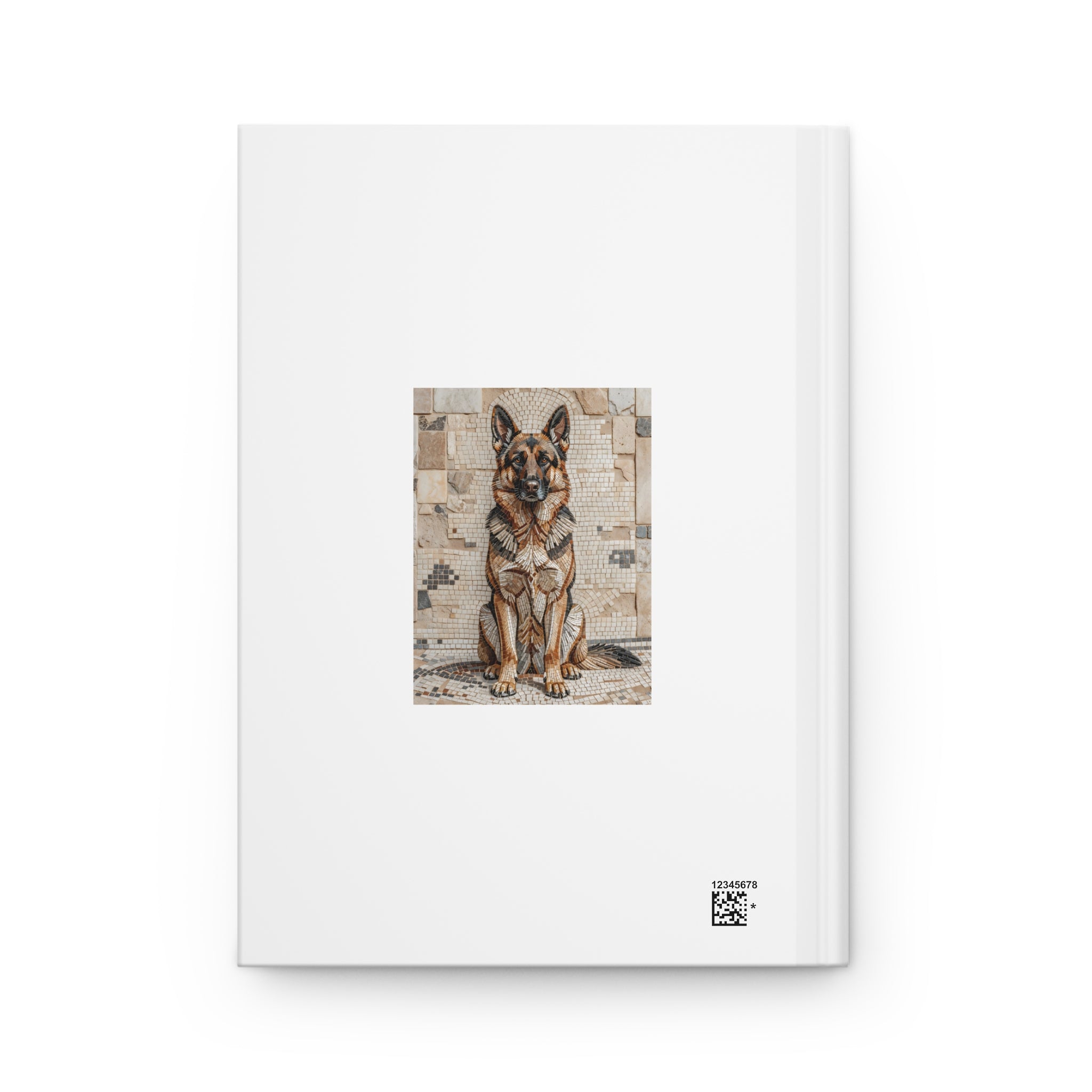 German Shepherd Notebook | Living Work of Art Collection | Mosaic Style