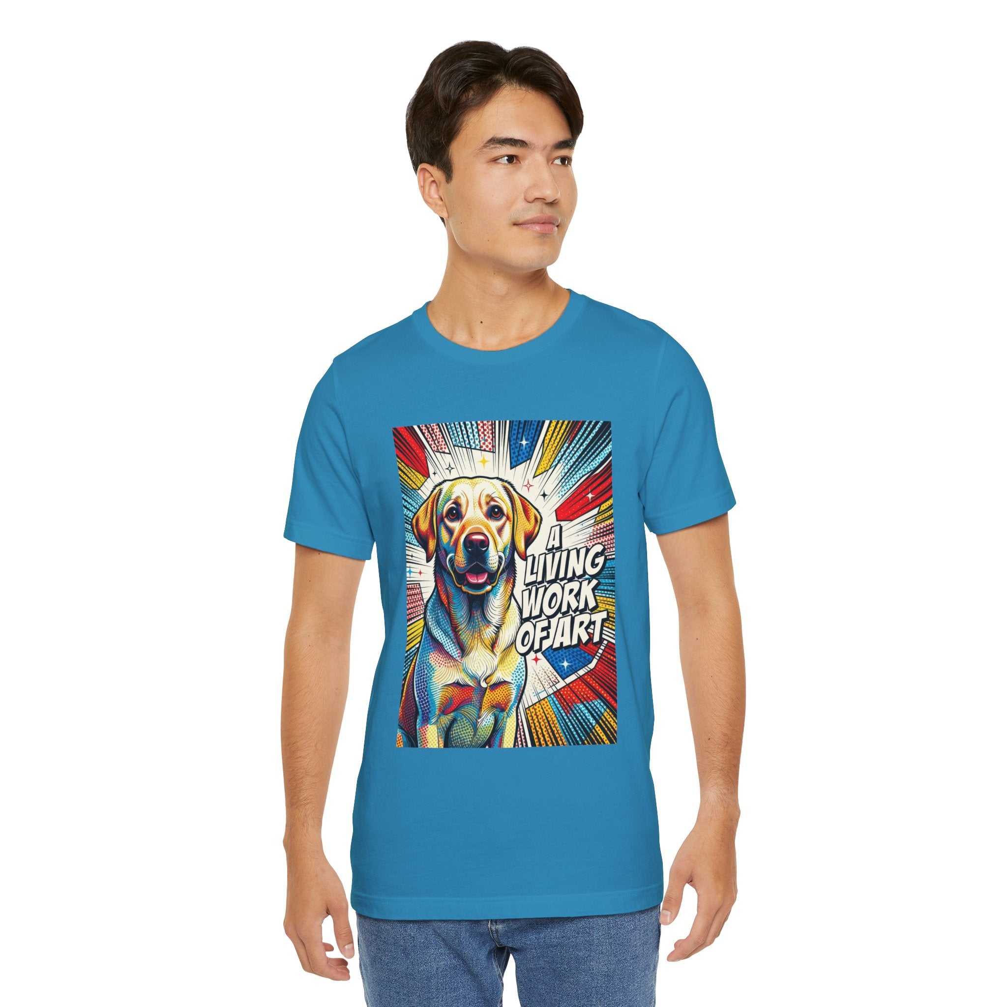 Labrador Retriever T Shirt | A Living Work of Art Collection | Pop Art