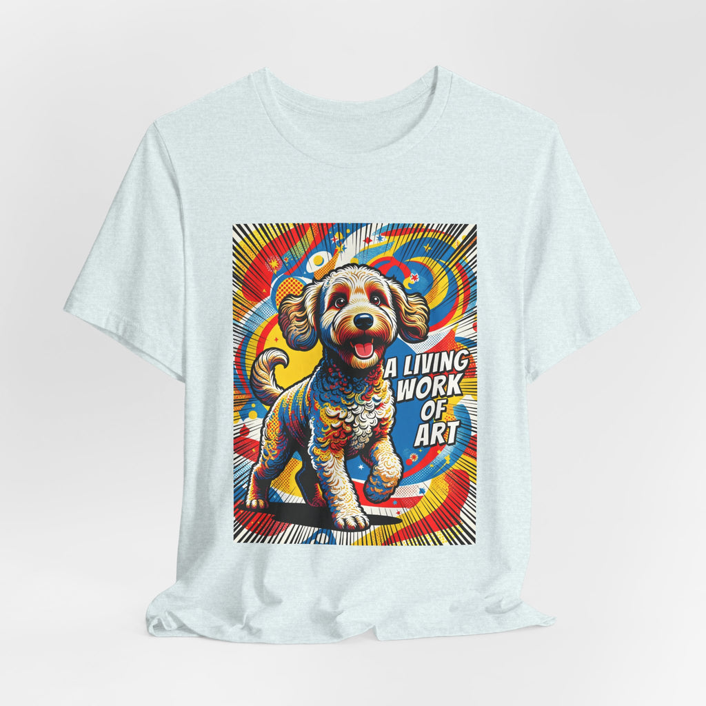 Labradoodle T Shirt | A Living Work of Art Collection | Pop Art