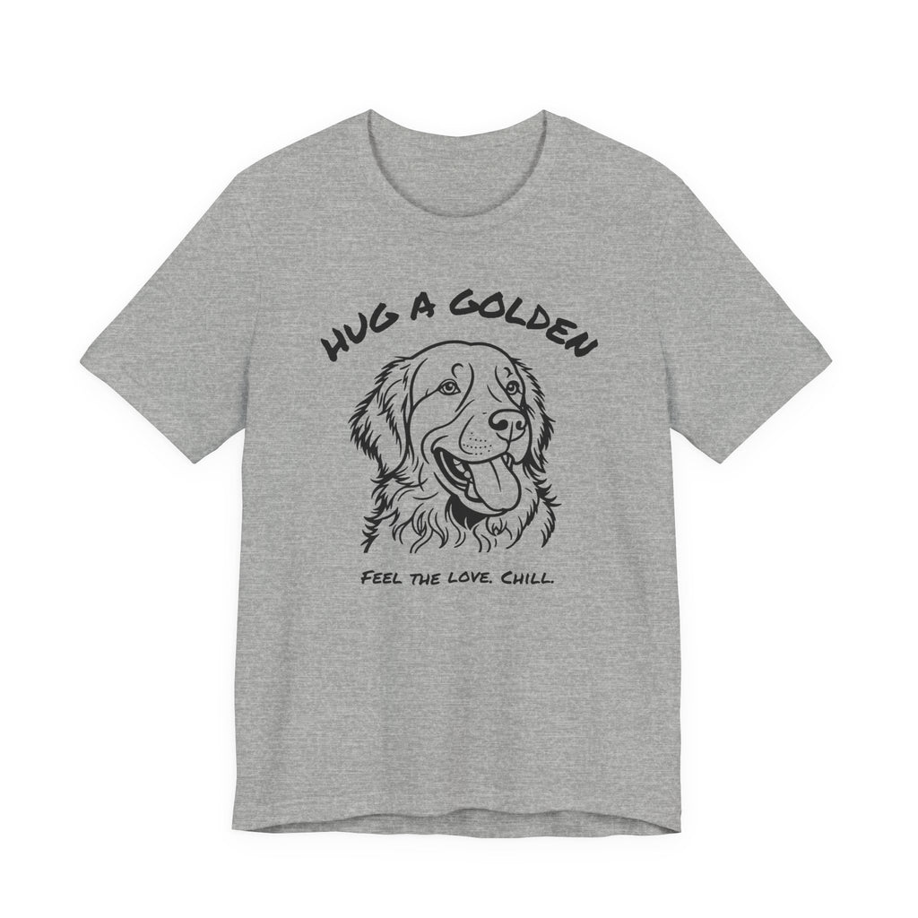 Golden Retriever T Shirt | Hug a Golden