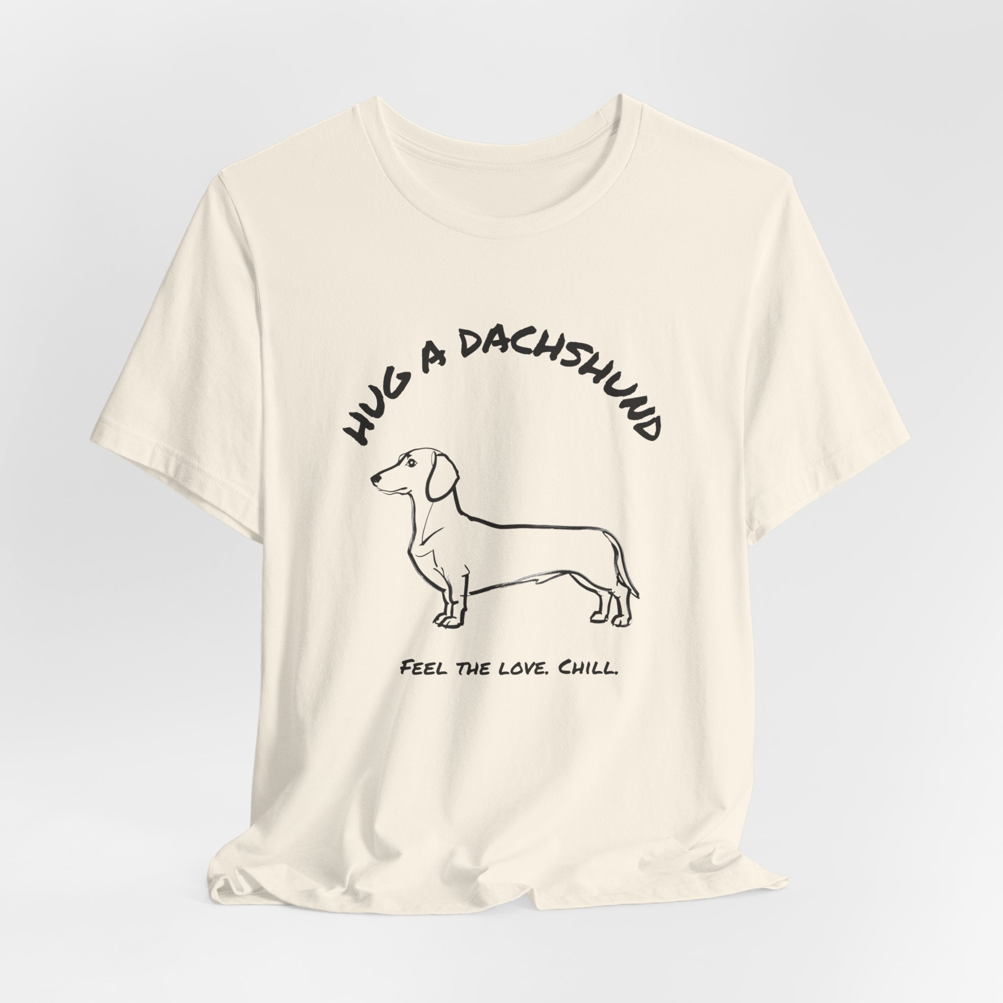 Dachshund T Shirt | Hug a Dachshund