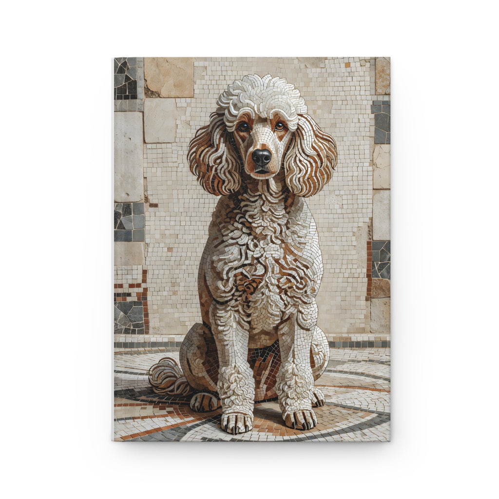 Poodle Notebook | Living Work of Art Collection | Mosaic Style