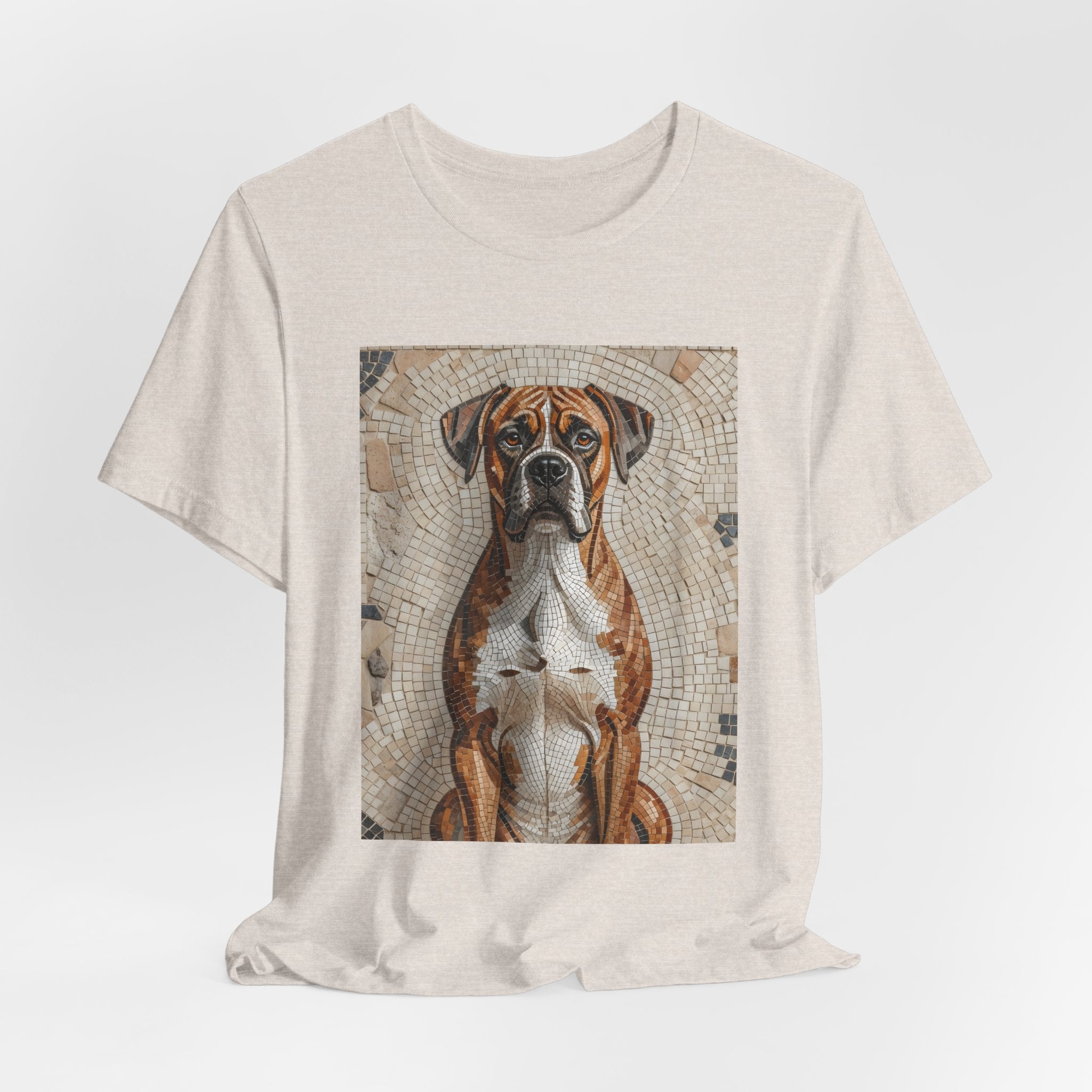 Boxer T Shirt | Living Work of Art Collection | Mosaic Style