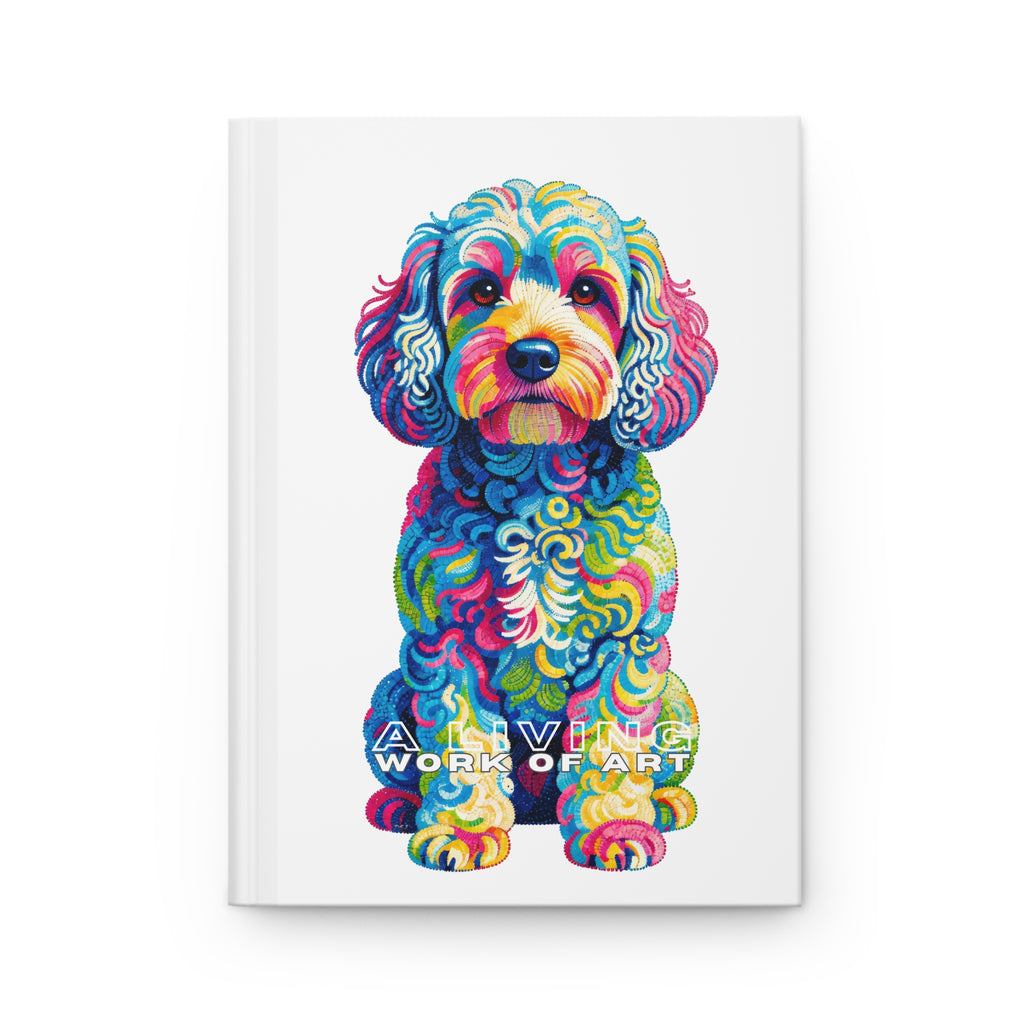 Cockapoo Notebook | Living Work of Art Collection | Pointillism Style