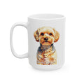 Yorkipoo Coffee Mug | Living Work of Art Collection | Pointillism Style