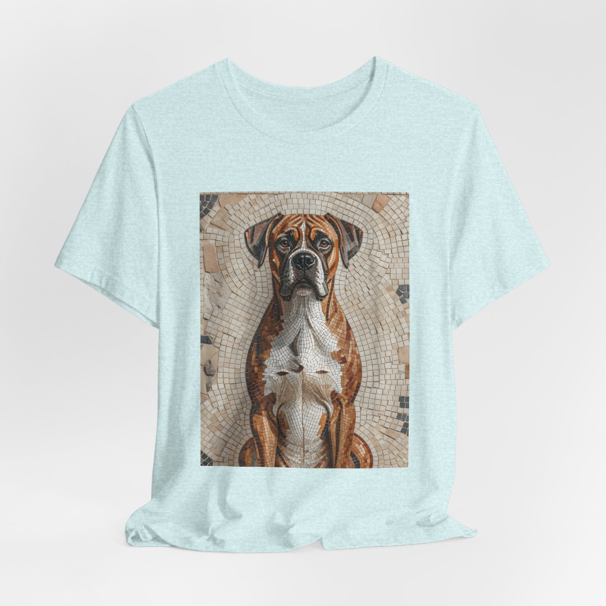 Boxer T Shirt | Living Work of Art Collection | Mosaic Style